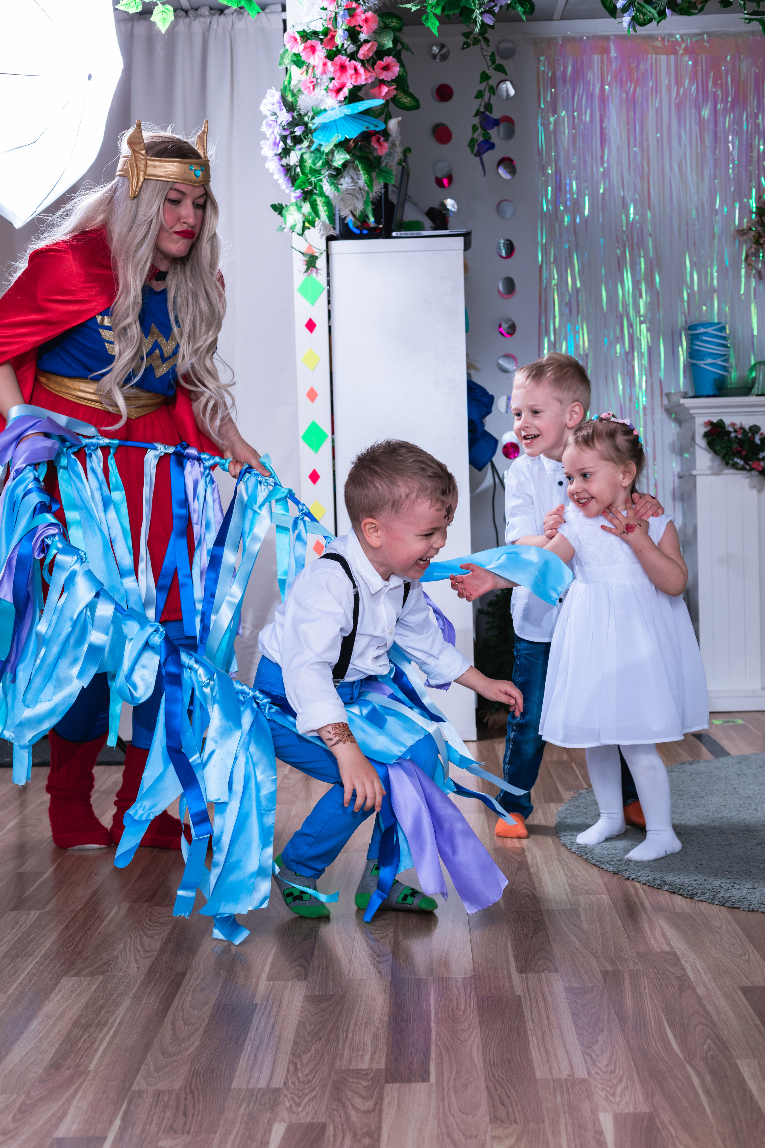 Детский день рождения с аниматором. Екатерина Мансур Портретный фотограф в Финляндии (Хельсинки и Уусима)