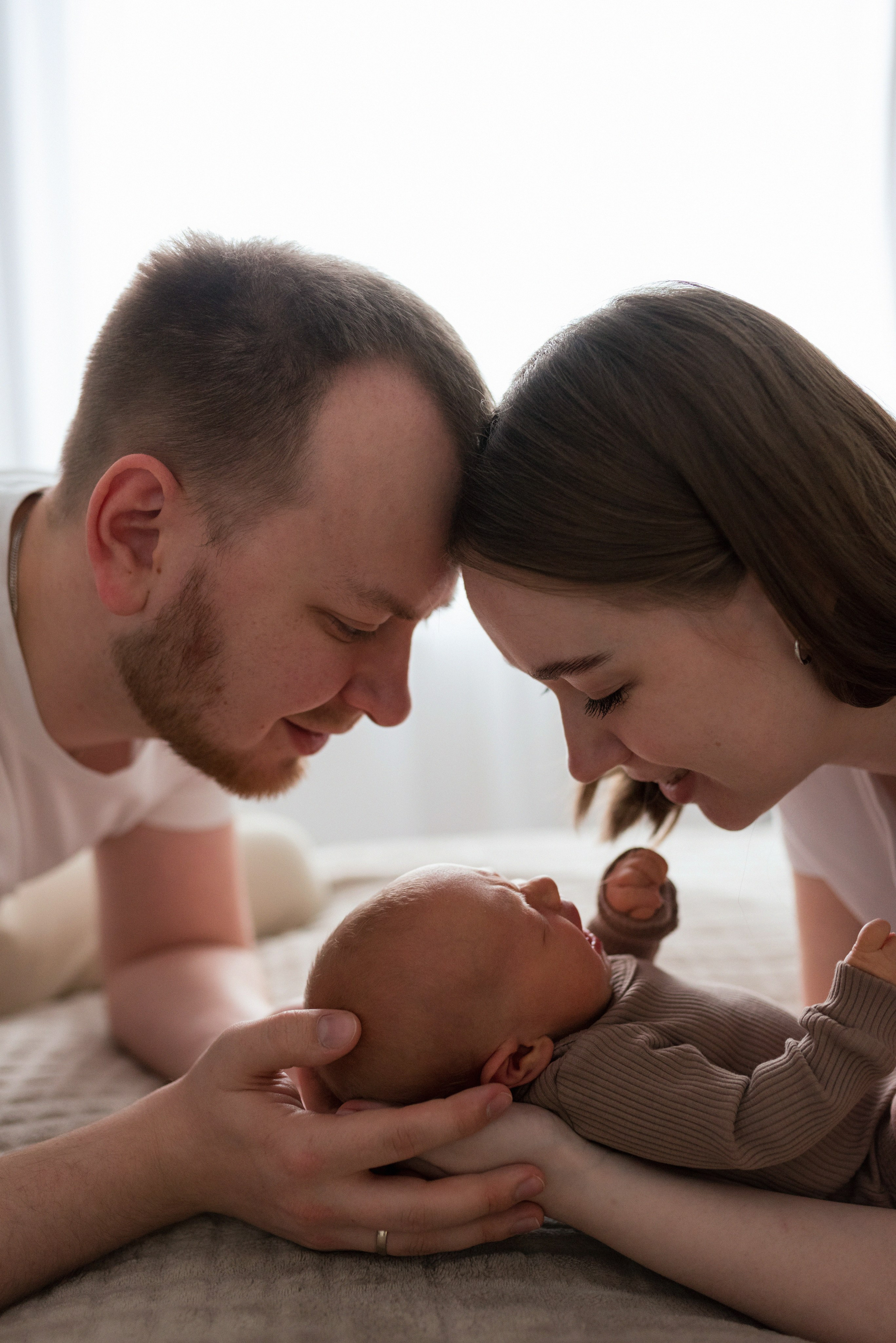 Lifestyle. In-home newborn photography Raleigh & area Katya Kulikova