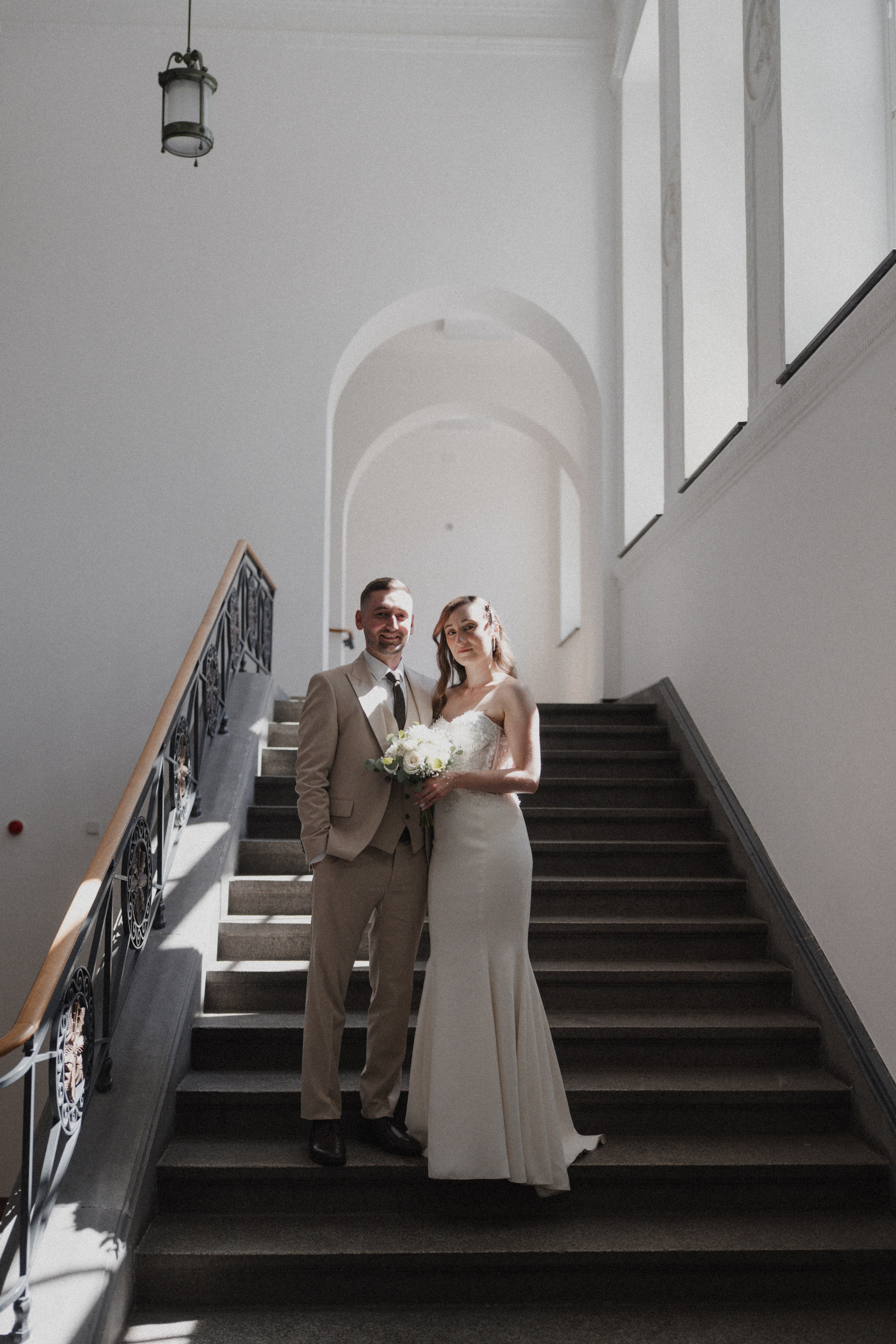 Anton & Jessica I Rathaus Mülheim an der Ruhr. Hochzeitsfotografin Bochum | Halyna Reiche Fotografie NRW