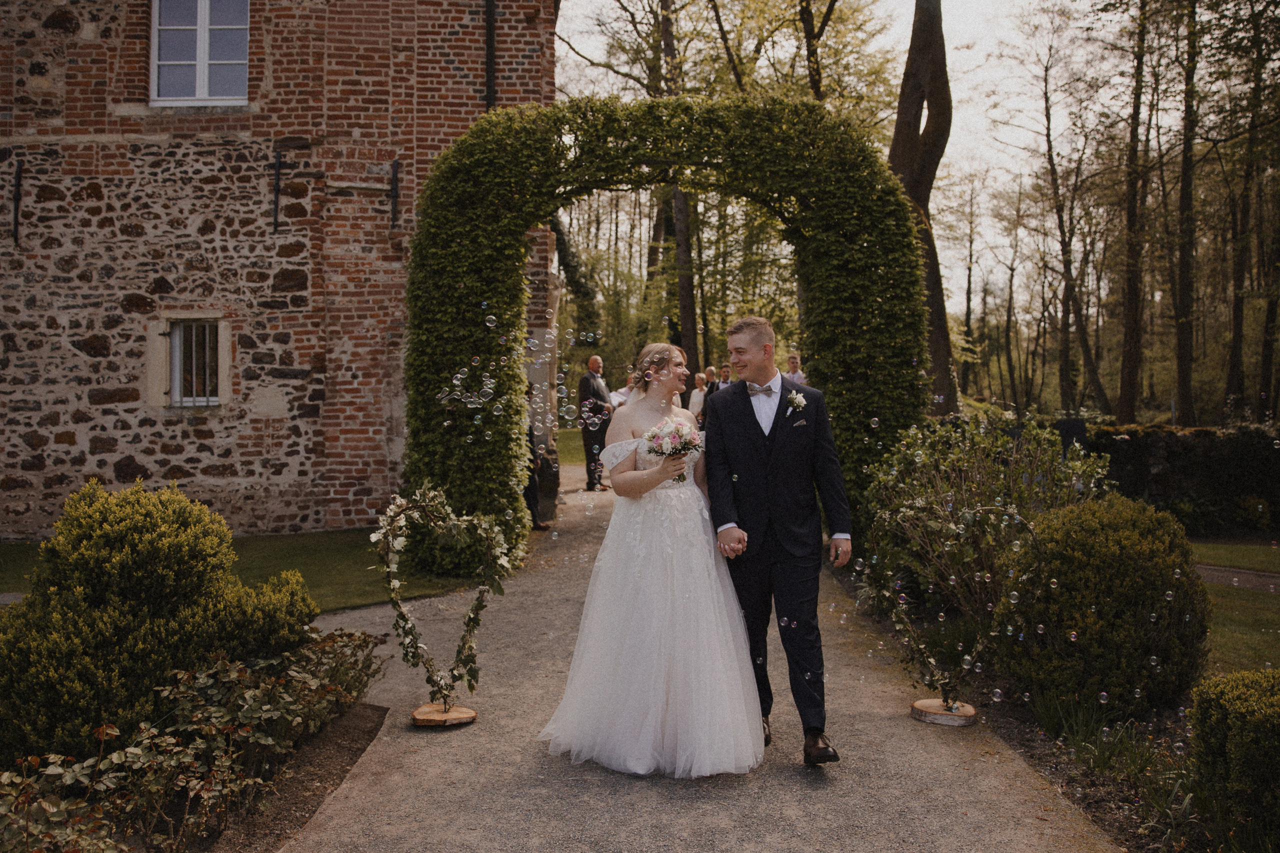 Lorena & Jan l Schloss Sythen. Hochzeitsfotografin Bochum | Halyna Reiche Fotografie NRW
