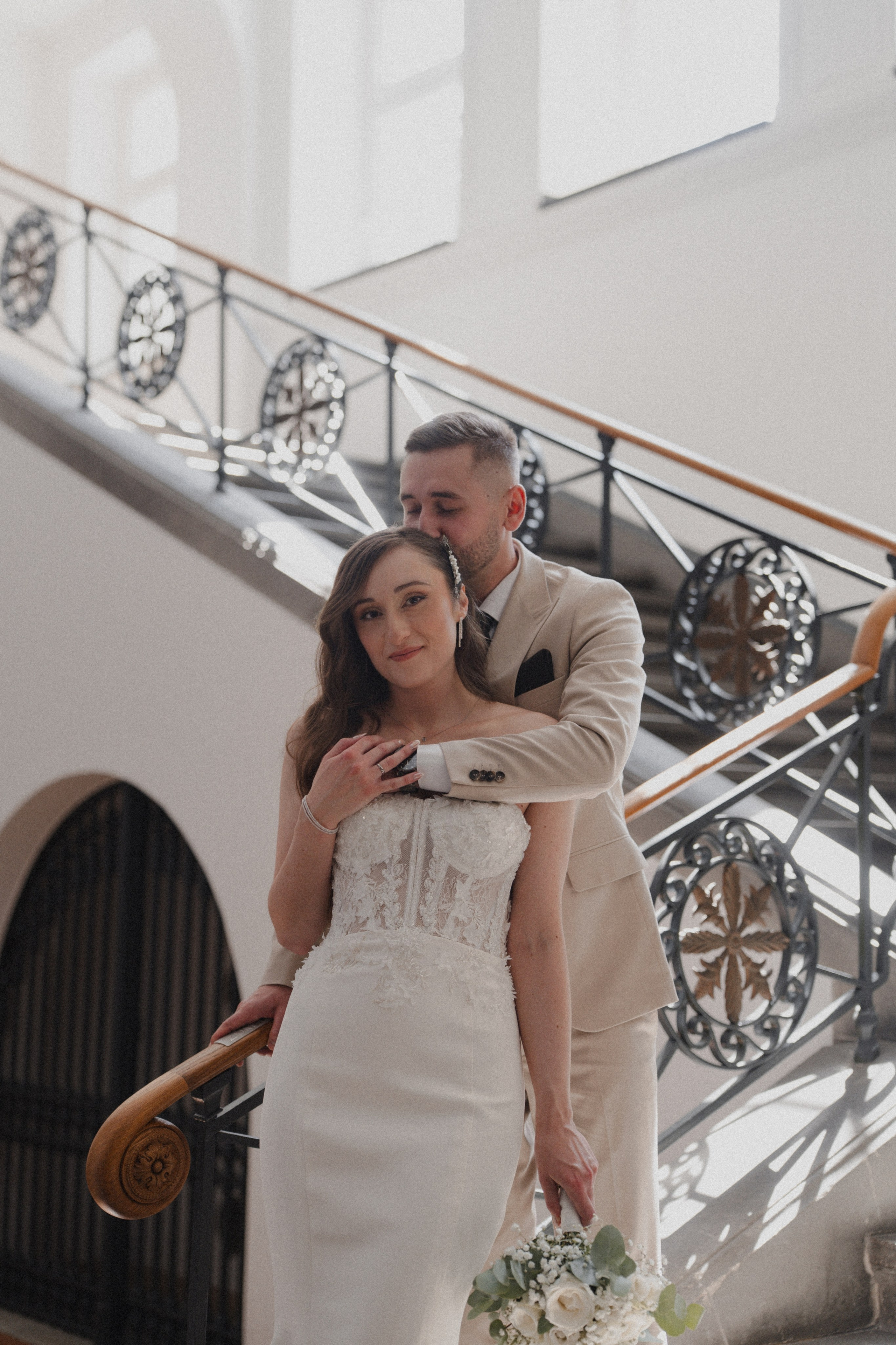 Anton & Jessica I Rathaus Mülheim an der Ruhr. Hochzeitsfotografin Bochum | Halyna Reiche Fotografie NRW