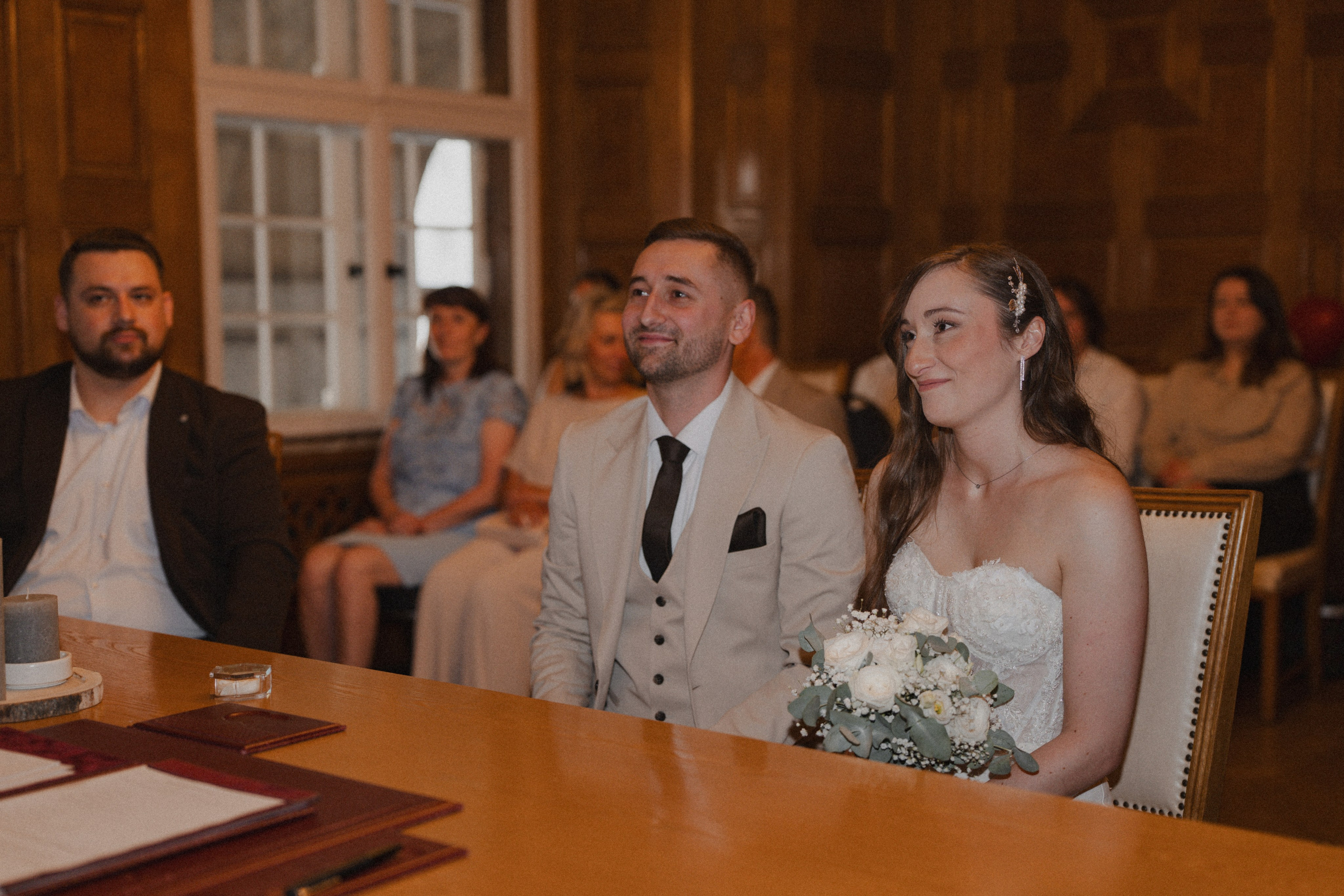 Anton & Jessica I Rathaus Mülheim an der Ruhr. Hochzeitsfotografin Bochum | Halyna Reiche Fotografie NRW