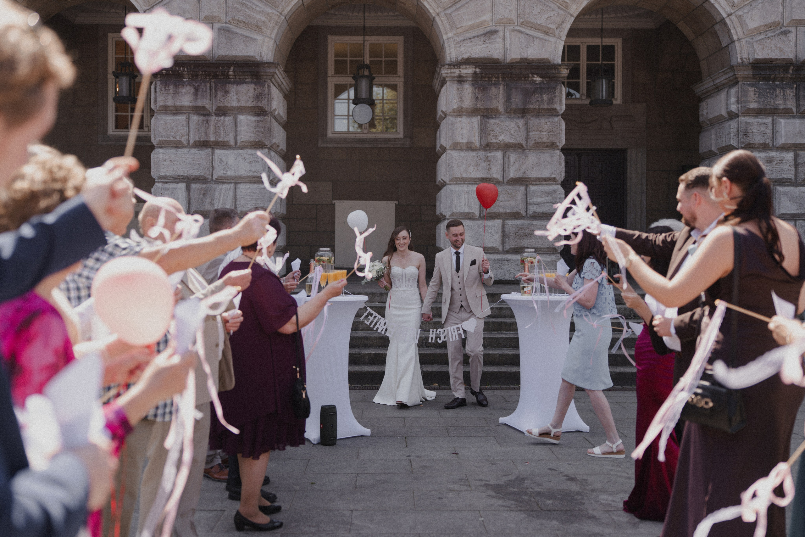 Anton & Jessica I Rathaus Mülheim an der Ruhr. Hochzeitsfotografin Bochum | Halyna Reiche Fotografie NRW