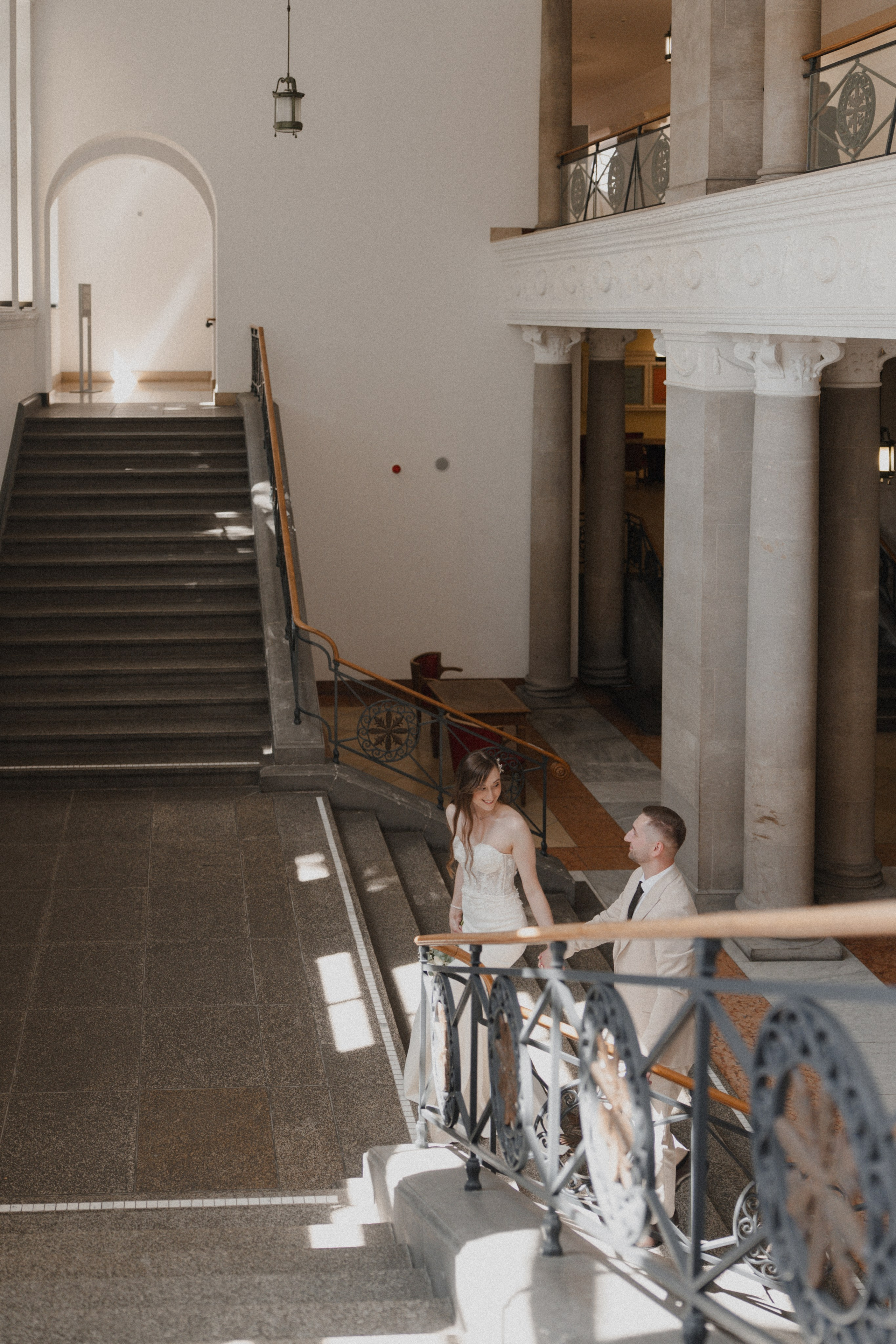 Anton & Jessica I Rathaus Mülheim an der Ruhr. Hochzeitsfotografin Bochum | Halyna Reiche Fotografie NRW