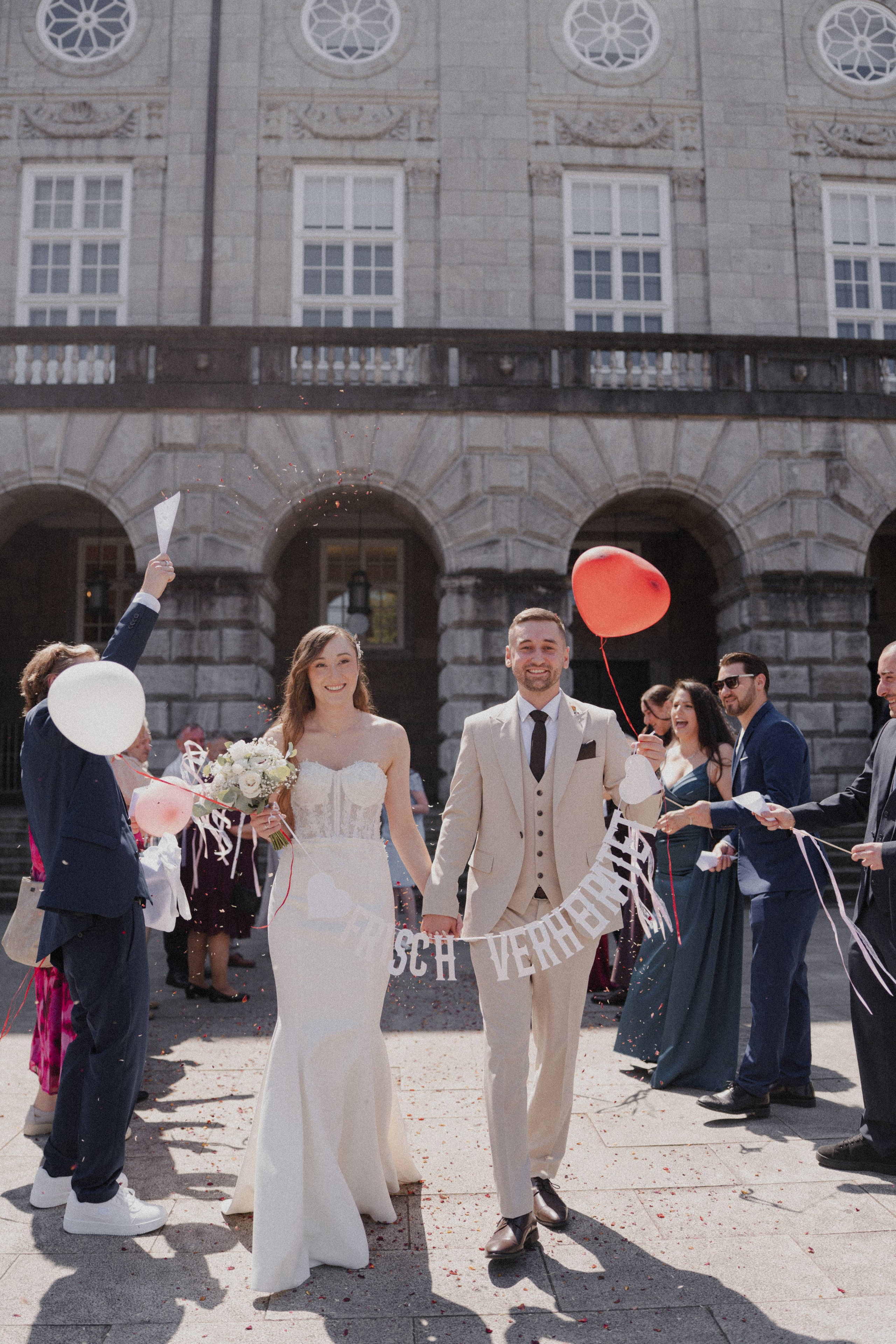 Anton & Jessica I Rathaus Mülheim an der Ruhr. Hochzeitsfotografin Bochum | Halyna Reiche Fotografie NRW