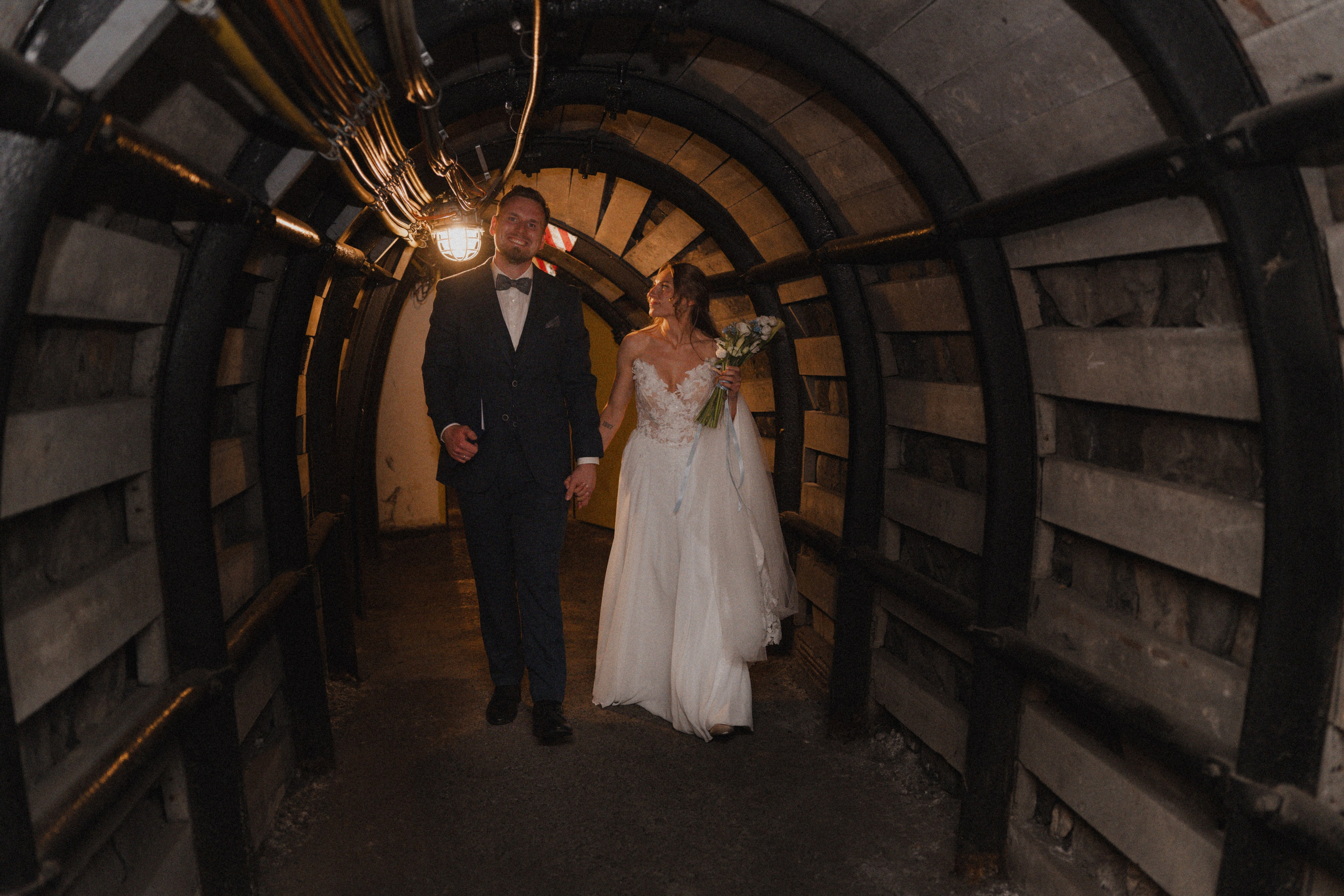 Nicol & Tobias I Bergbau-Museum Bochum. Hochzeitsfotografin Bochum | Halyna Reiche Fotografie NRW