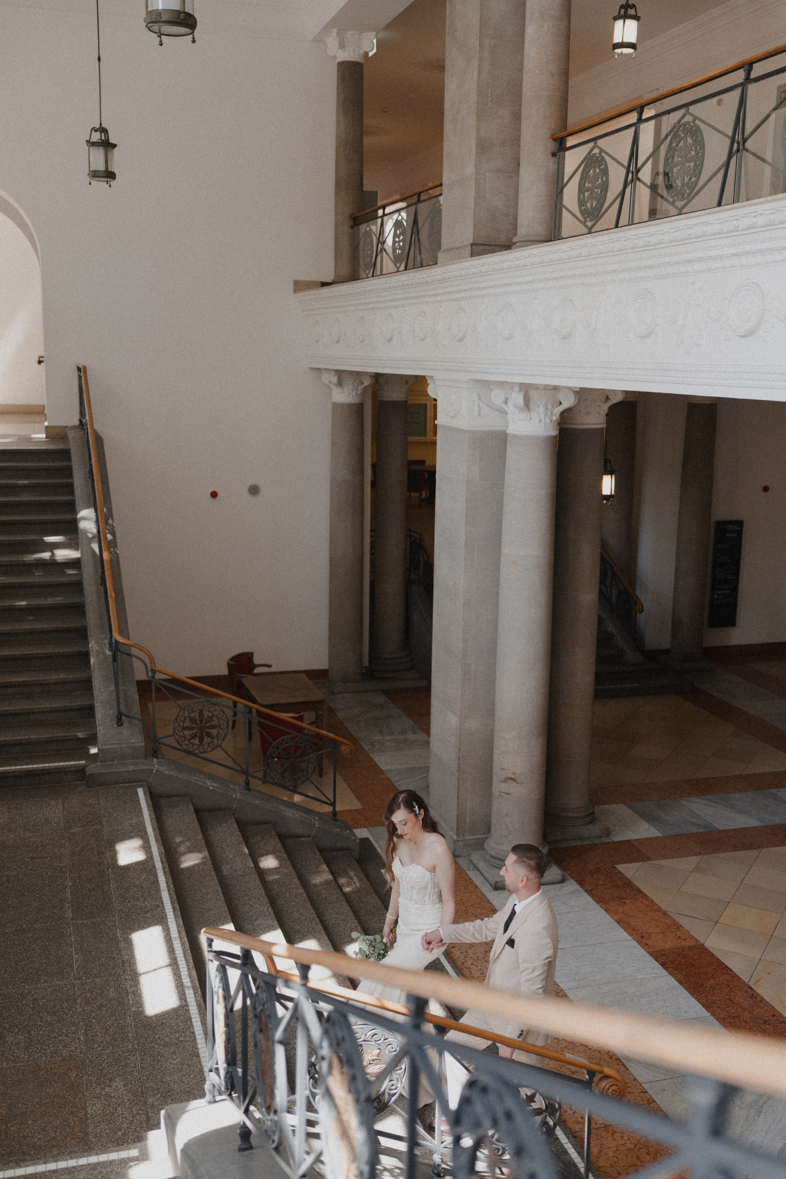 Anton & Jessica I Rathaus Mülheim an der Ruhr. Hochzeitsfotografin Bochum | Halyna Reiche Fotografie NRW