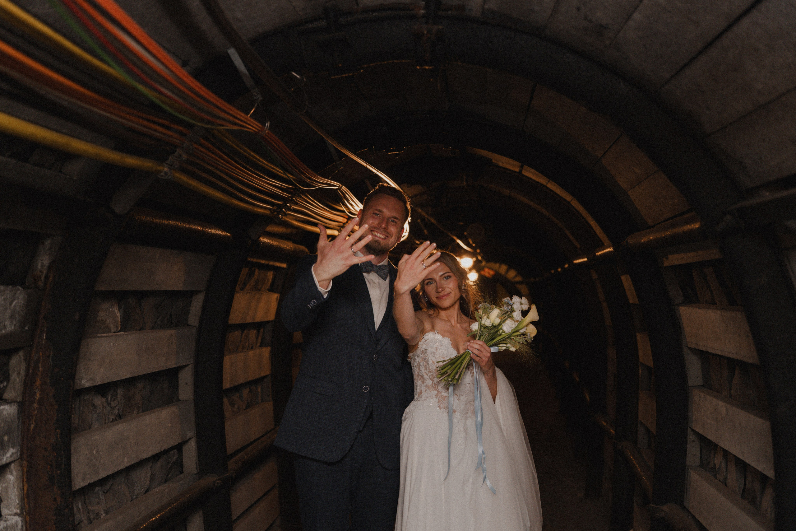 Nicol & Tobias I Bergbau-Museum Bochum. Hochzeitsfotografin Bochum | Halyna Reiche Fotografie NRW