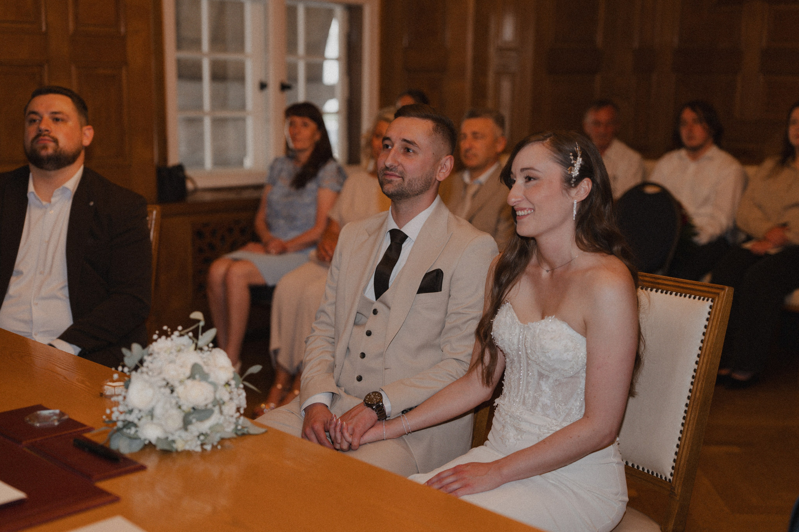 Anton & Jessica I Rathaus Mülheim an der Ruhr. Hochzeitsfotografin Bochum | Halyna Reiche Fotografie NRW