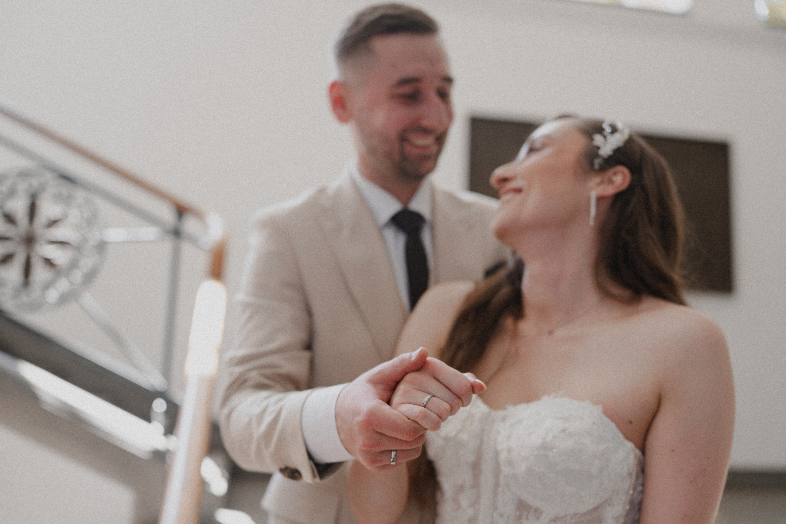 Anton & Jessica I Rathaus Mülheim an der Ruhr. Hochzeitsfotografin Bochum | Halyna Reiche Fotografie NRW