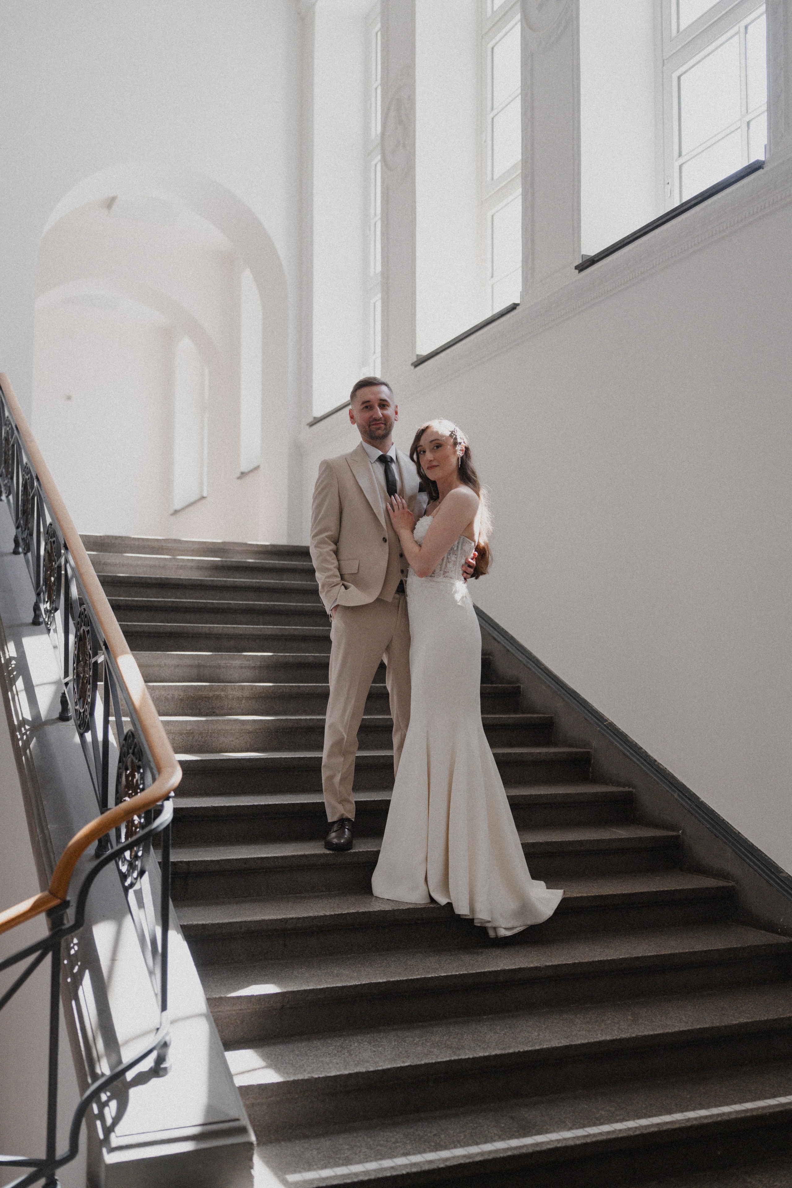 Anton & Jessica I Rathaus Mülheim an der Ruhr. Hochzeitsfotografin Bochum | Halyna Reiche Fotografie NRW