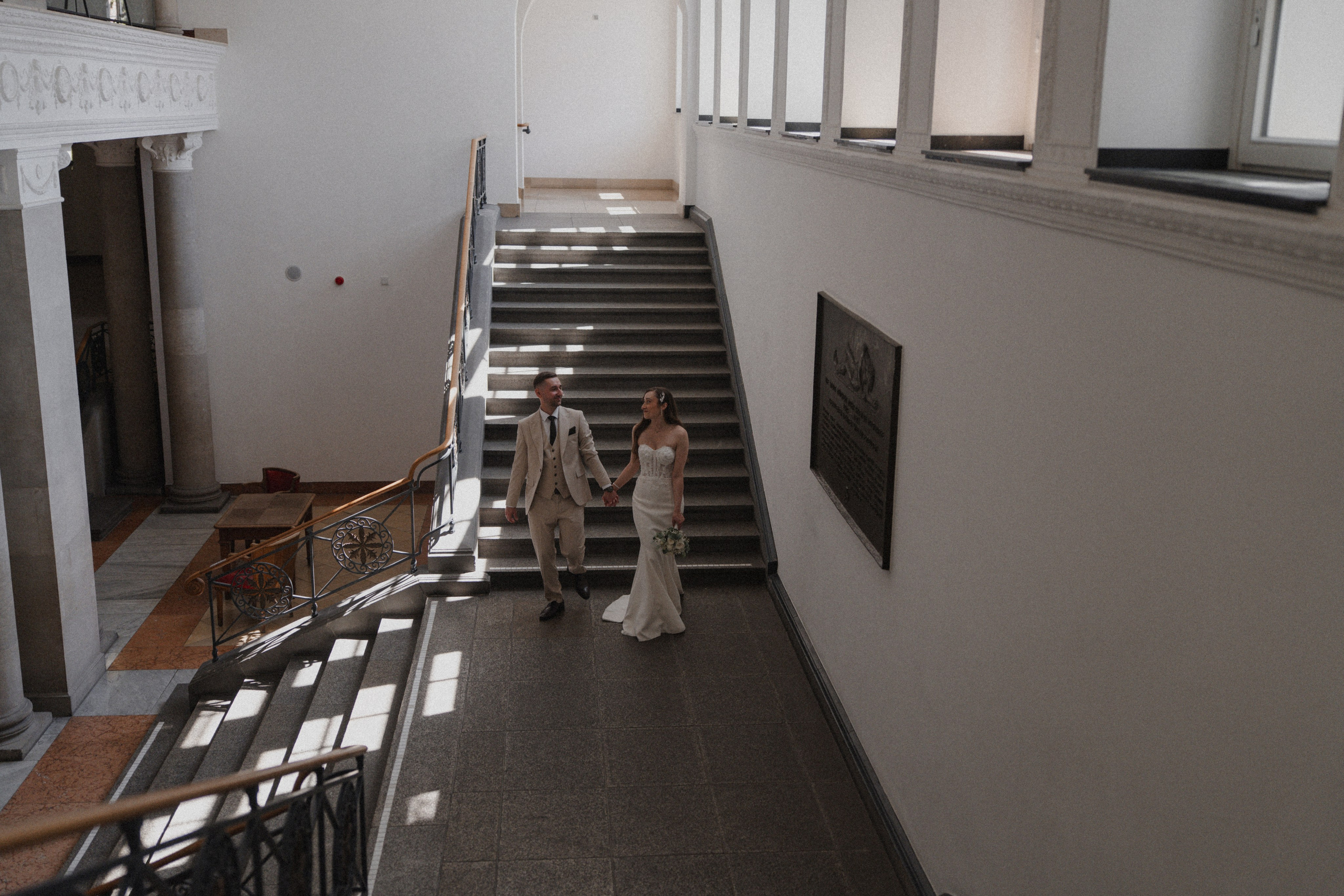 Anton & Jessica I Rathaus Mülheim an der Ruhr. Hochzeitsfotografin Bochum | Halyna Reiche Fotografie NRW