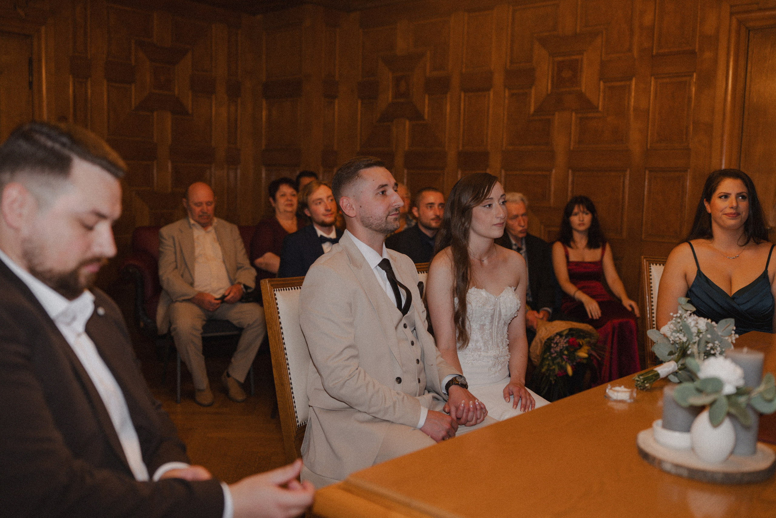 Anton & Jessica I Rathaus Mülheim an der Ruhr. Hochzeitsfotografin Bochum | Halyna Reiche Fotografie NRW