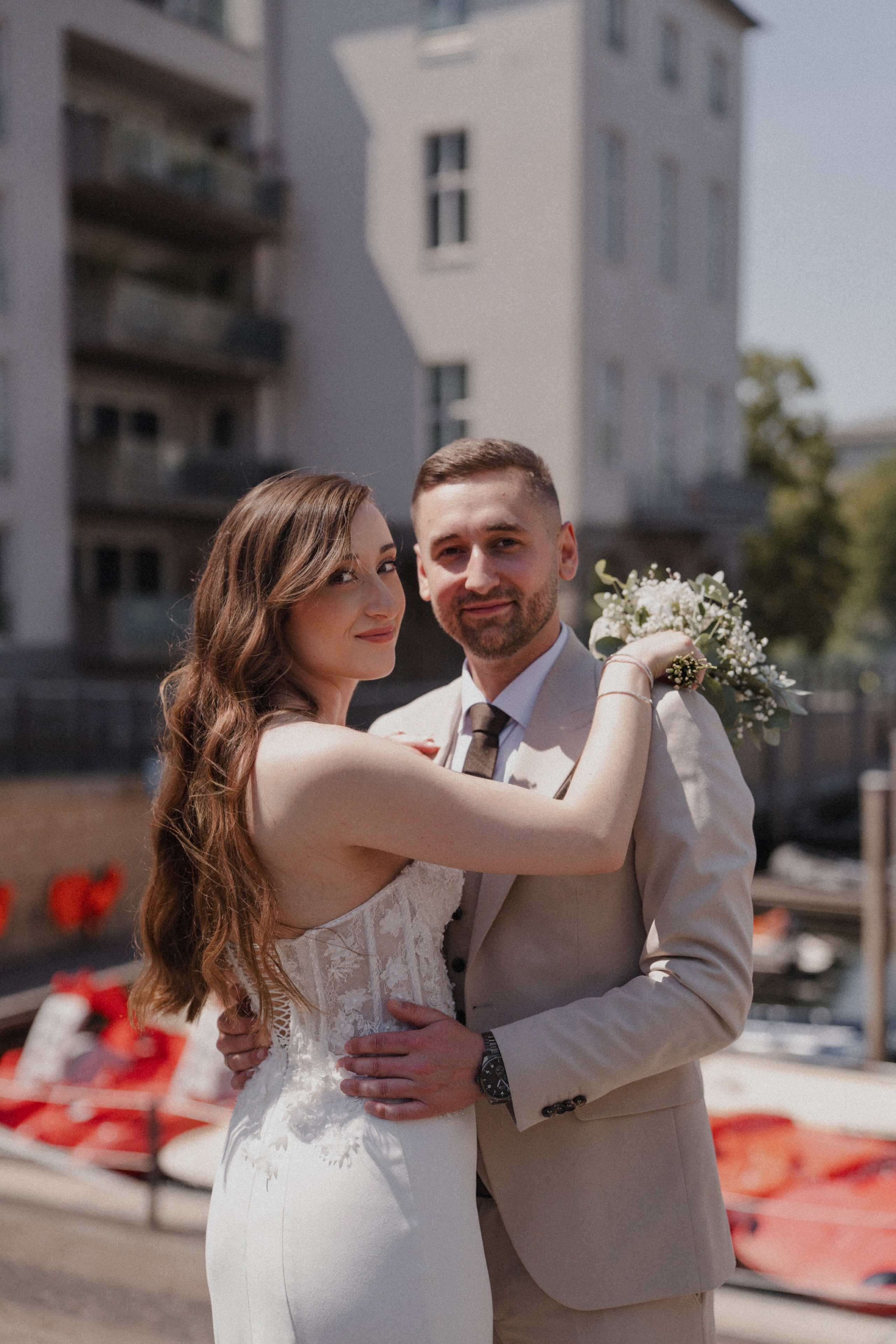 Anton & Jessica I Rathaus Mülheim an der Ruhr. Hochzeitsfotografin Bochum | Halyna Reiche Fotografie NRW