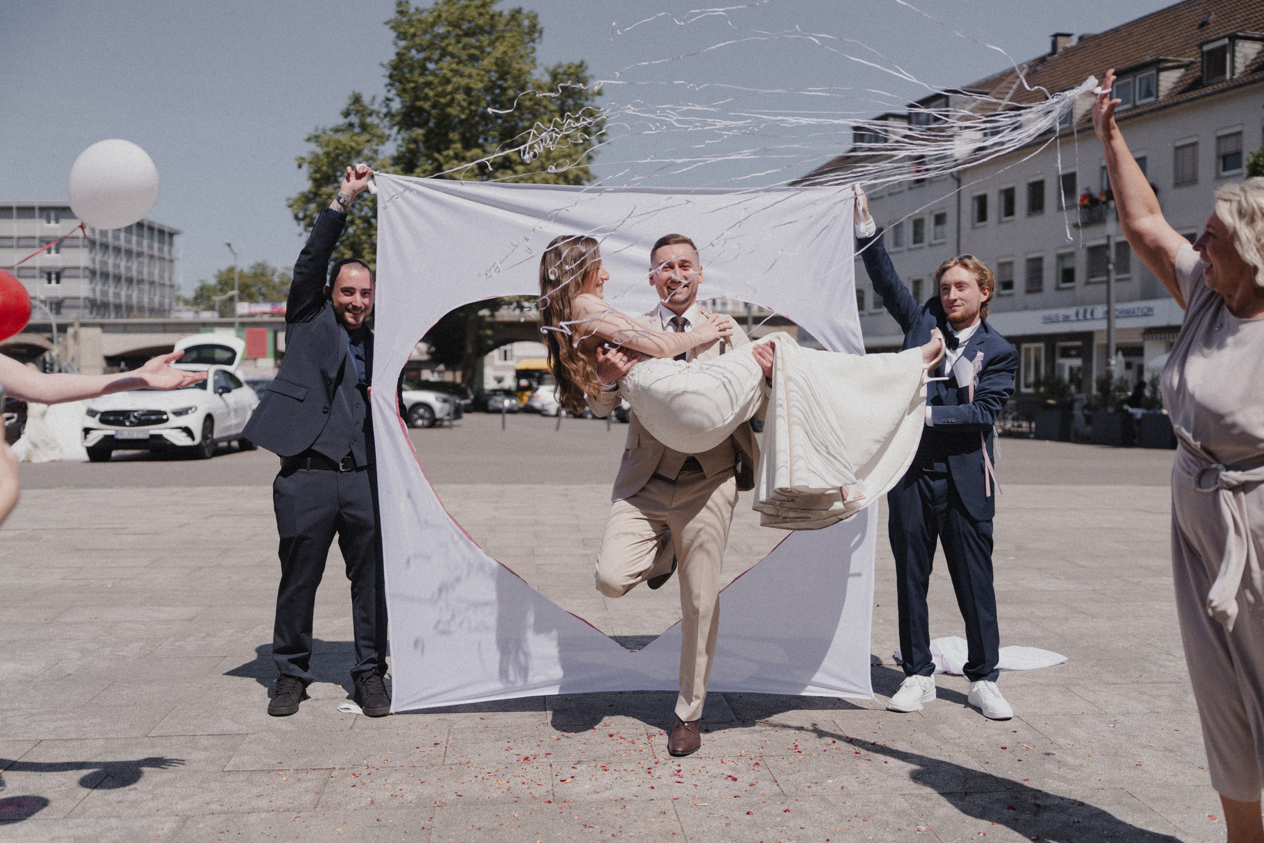 Anton & Jessica I Rathaus Mülheim an der Ruhr. Hochzeitsfotografin Bochum | Halyna Reiche Fotografie NRW