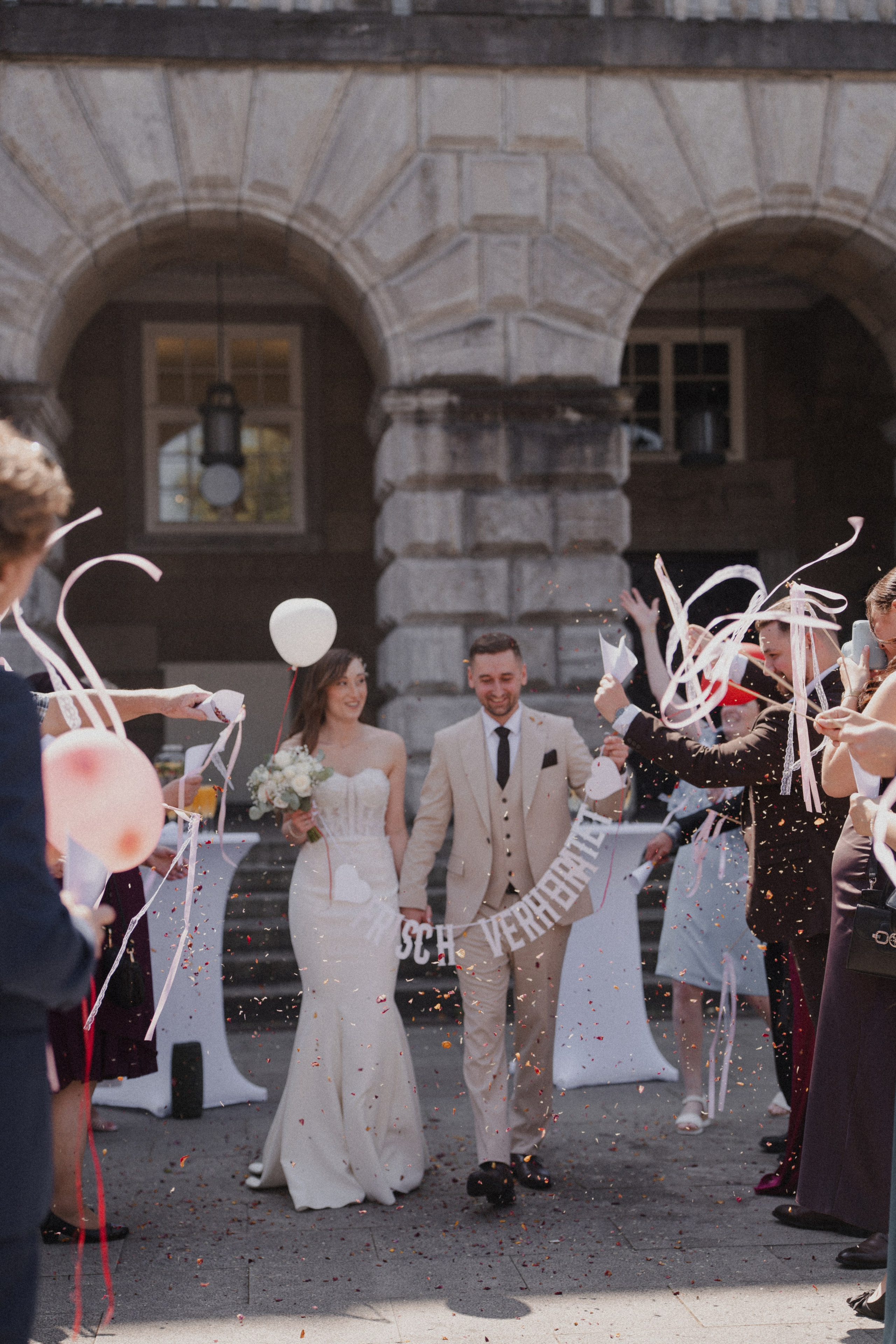Anton & Jessica I Rathaus Mülheim an der Ruhr. Hochzeitsfotografin Bochum | Halyna Reiche Fotografie NRW