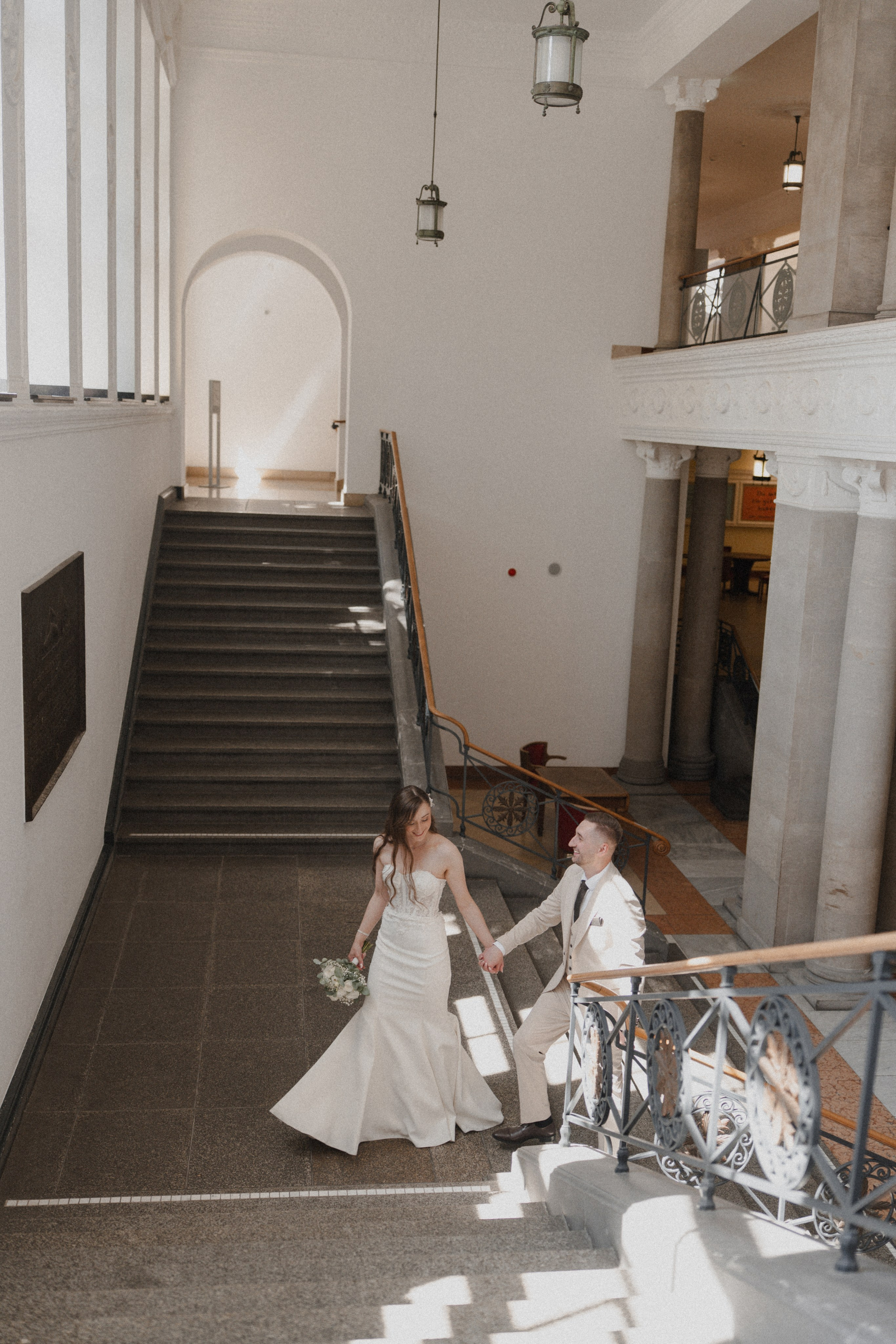Anton & Jessica I Rathaus Mülheim an der Ruhr. Hochzeitsfotografin Bochum | Halyna Reiche Fotografie NRW
