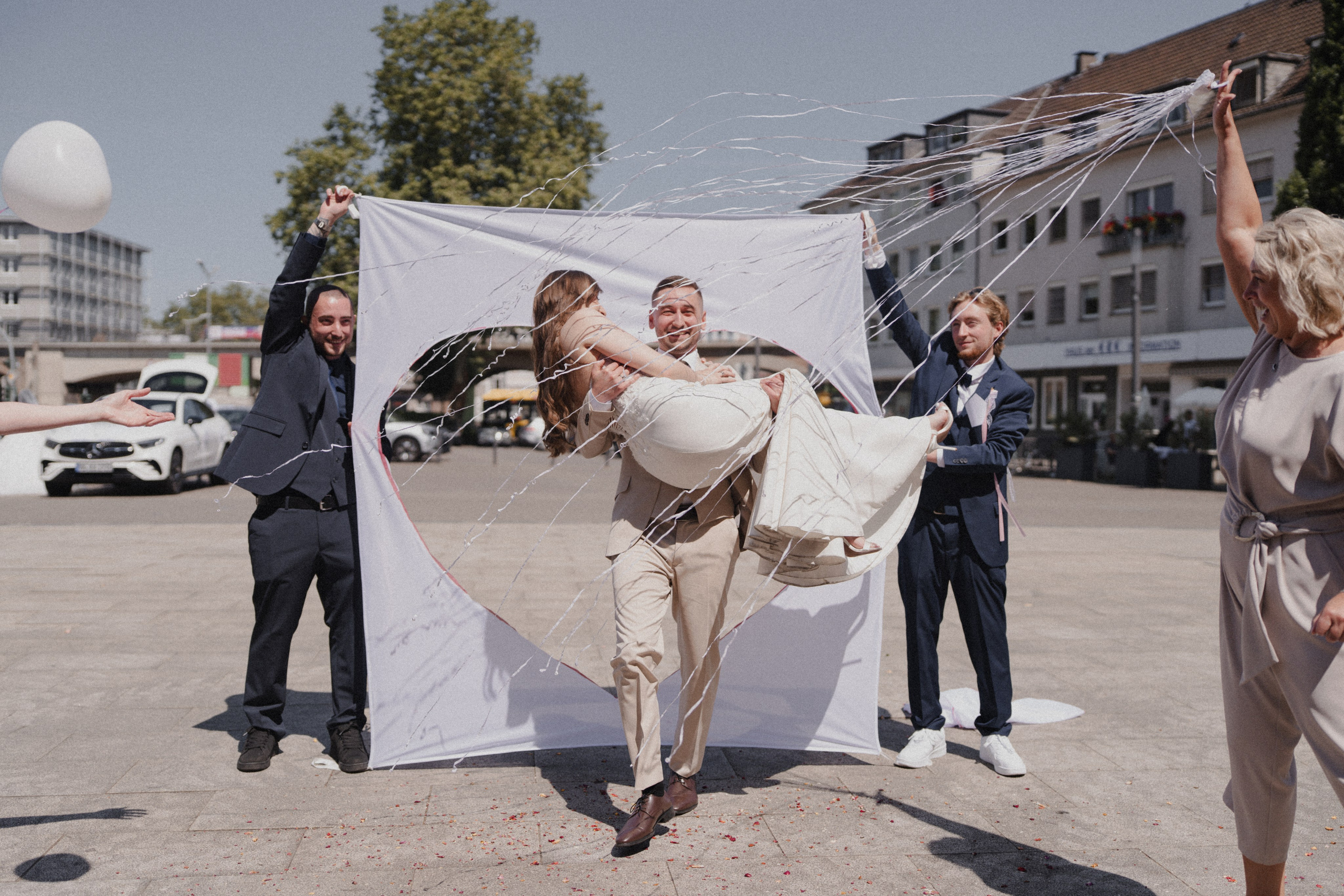 Anton & Jessica I Rathaus Mülheim an der Ruhr. Hochzeitsfotografin Bochum | Halyna Reiche Fotografie NRW