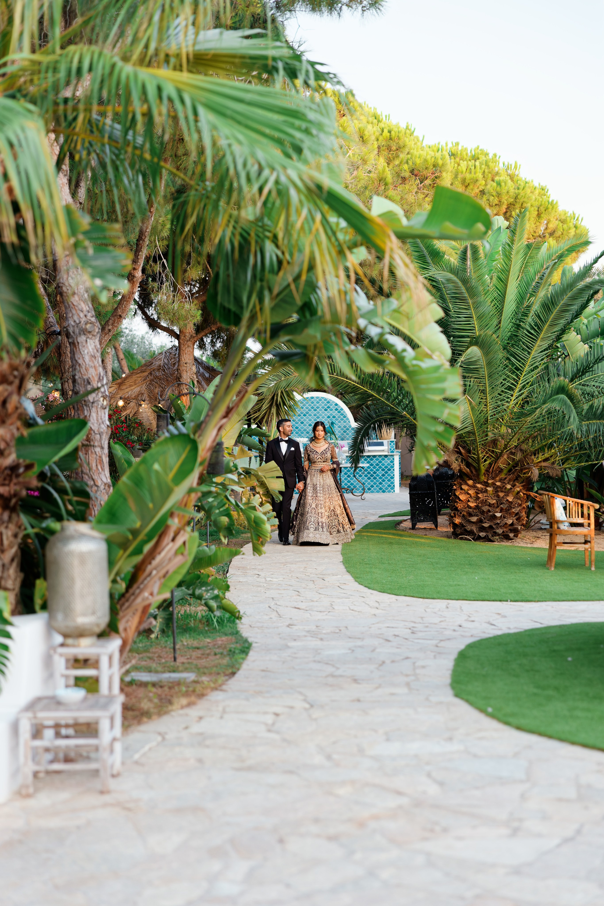 Indian wedding at Gran Villa Rosa, Barcelona