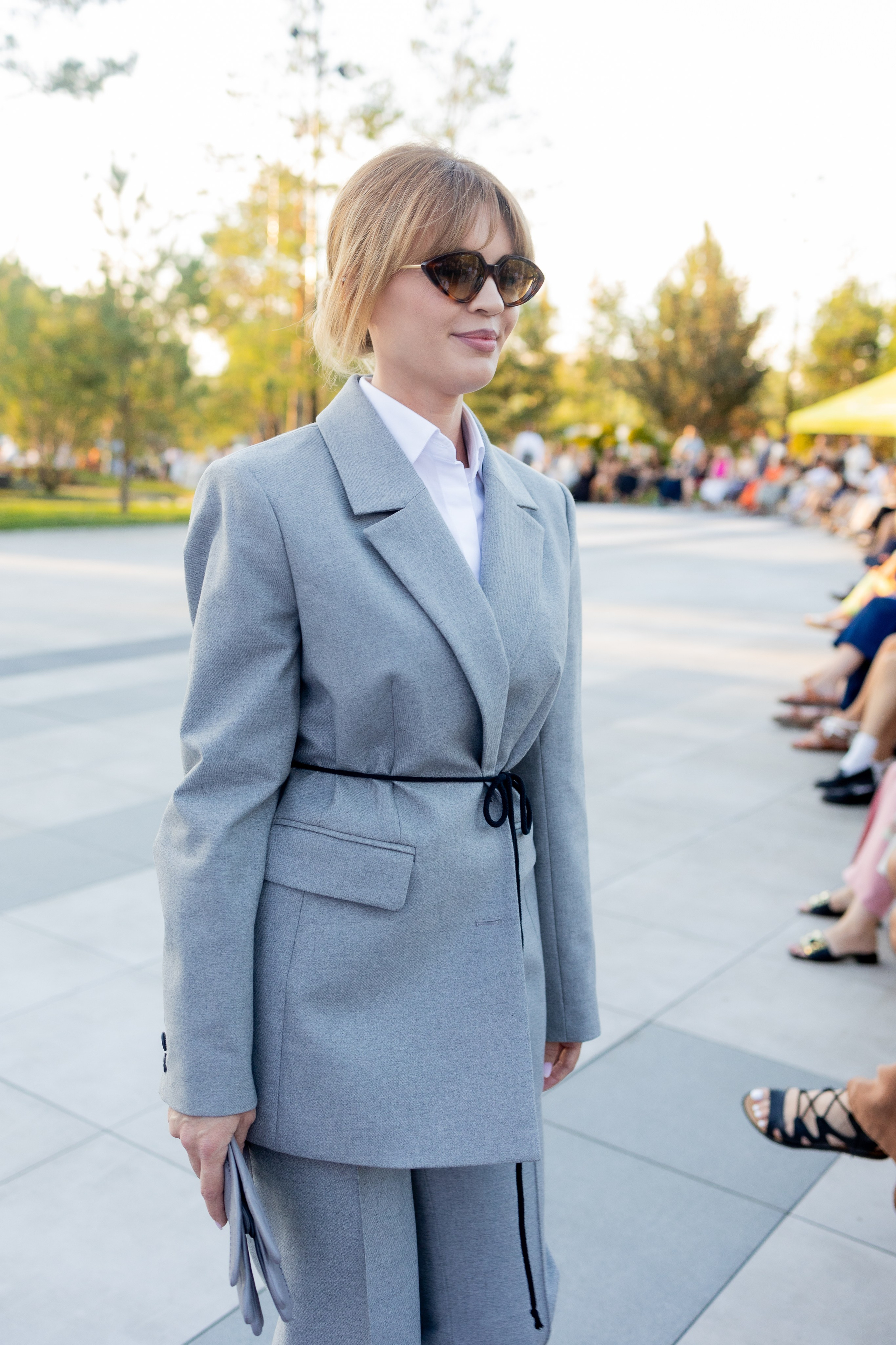L.Storojuc backstage runway. MATVEEVA STUDIO