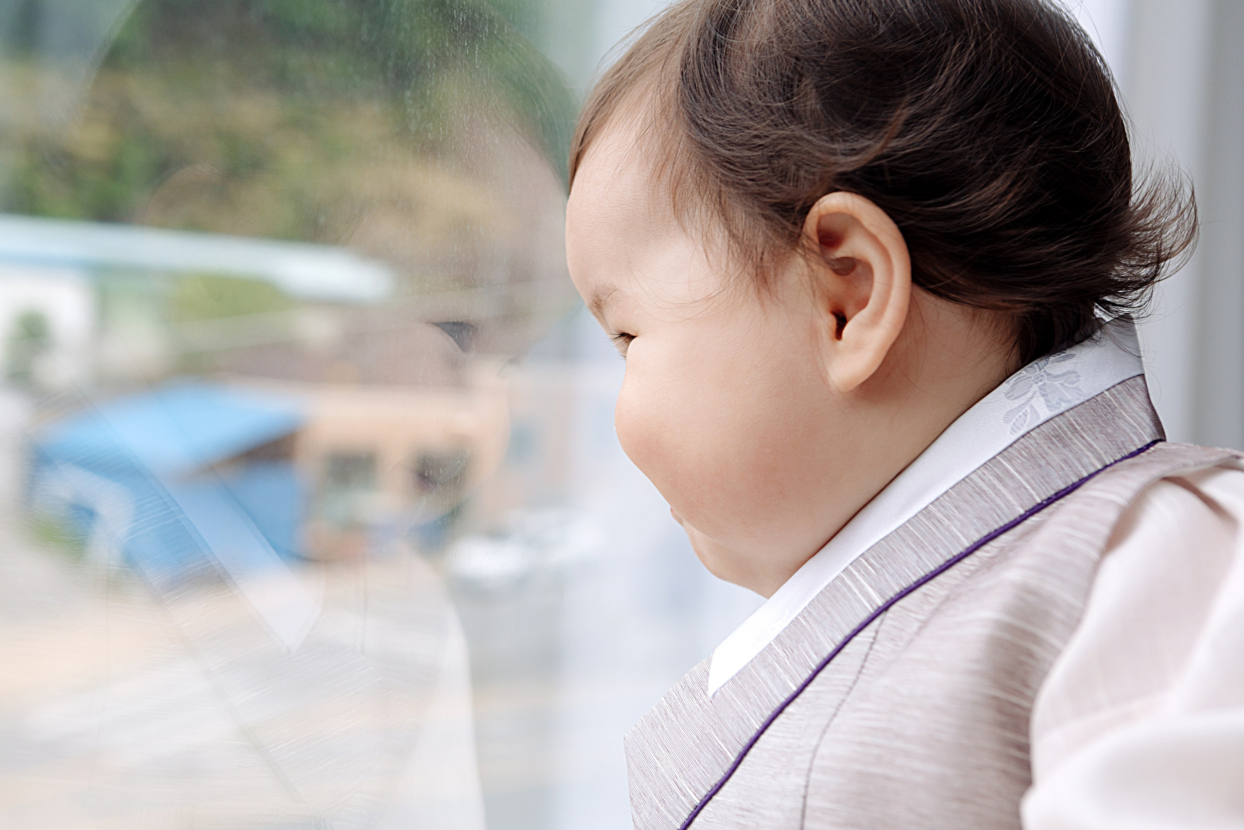 Тимофей в студии. Фотограф беременности, ньюборн и годовасиков в Корее Жанна Хан