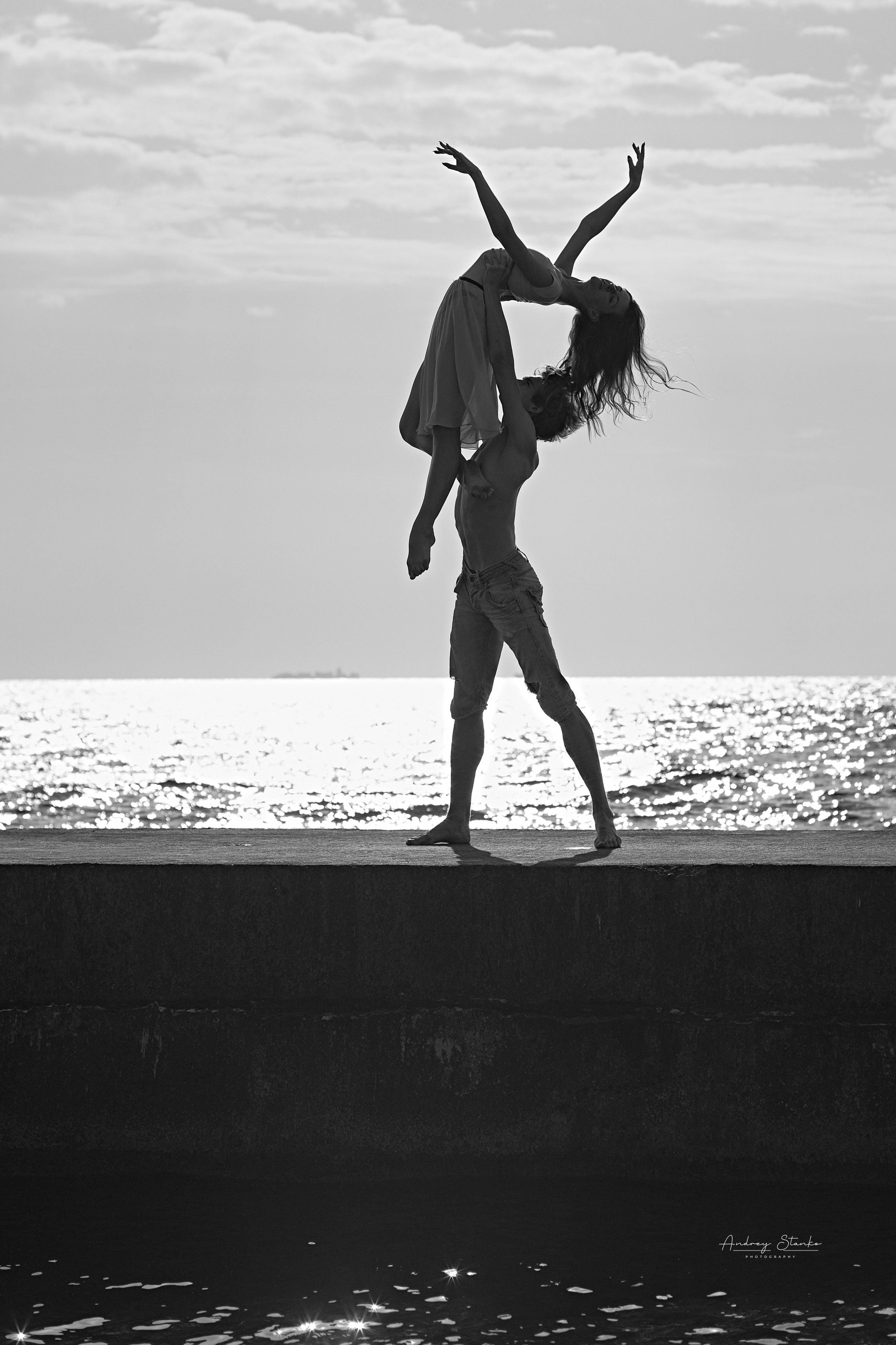 DANCE & SEA (project in progress). Awards winning photographer in Kauai, Hawaii