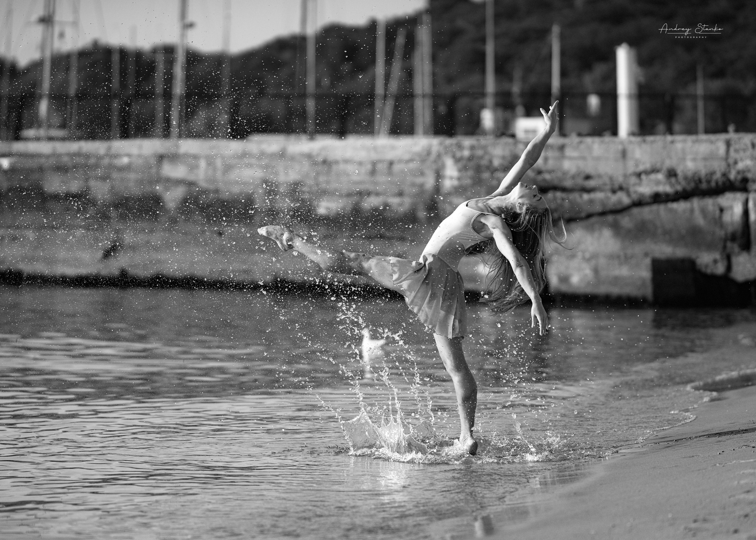 DANCE & SEA (project in progress). Awards winning photographer in Kauai, Hawaii