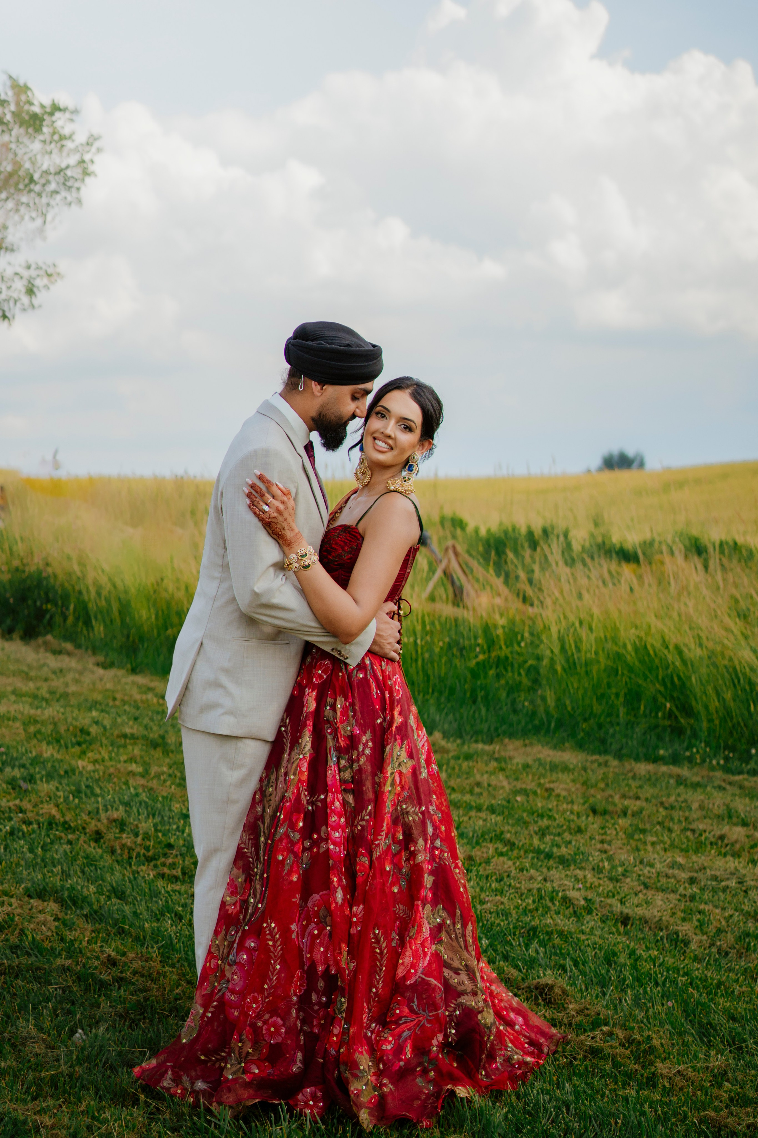 Nooreen & Jugraj. Studio Kunal Photography