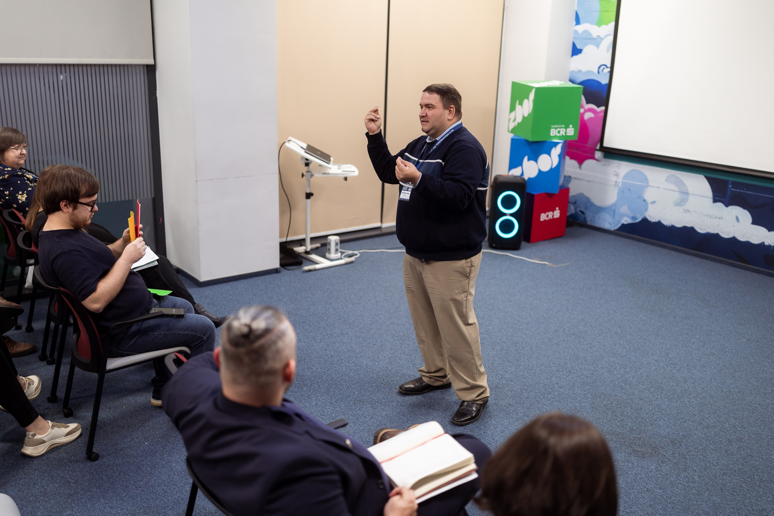 Toastmasters. Marius Ciocan