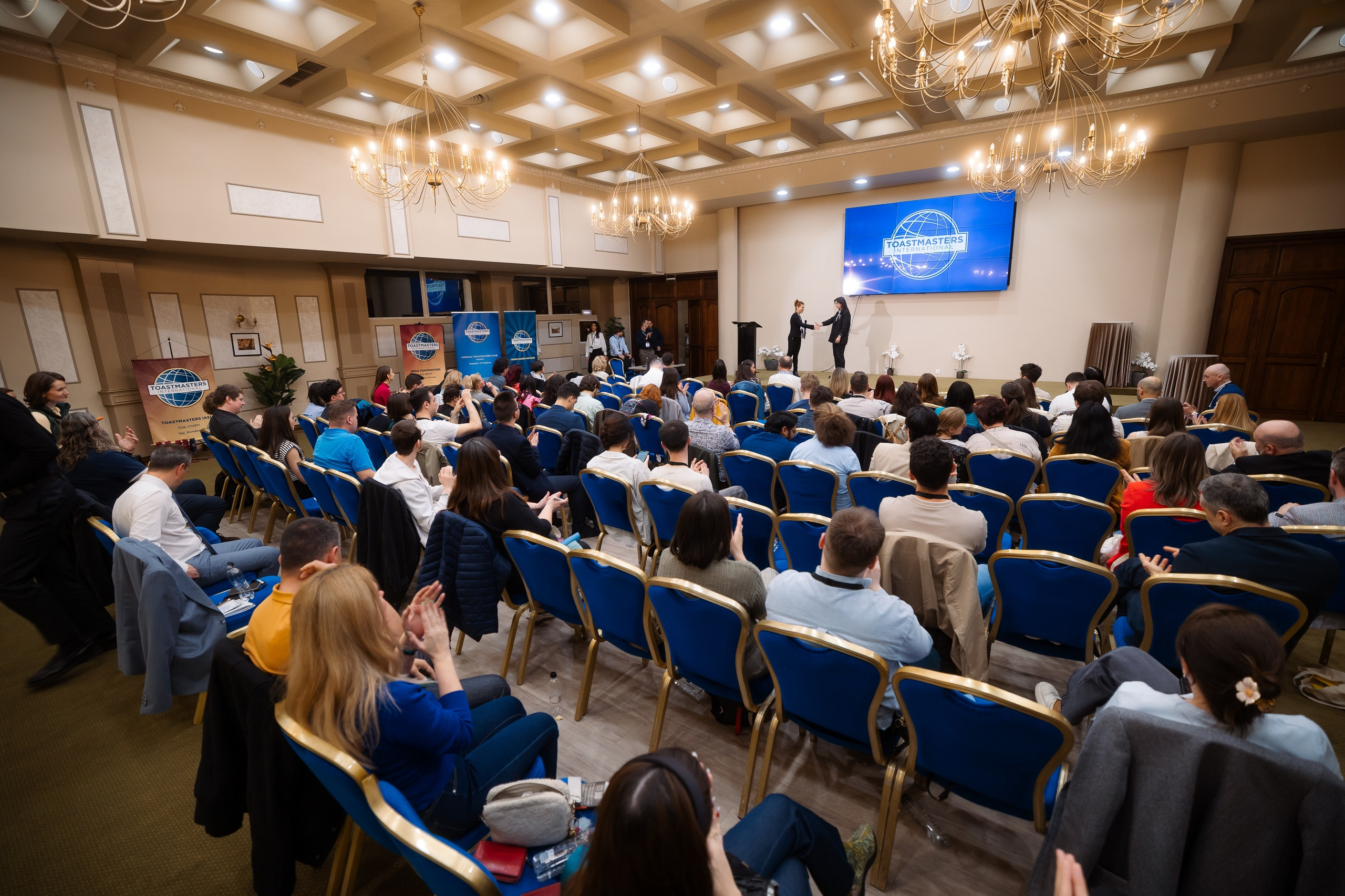 Toastmasters Conference. Marius Ciocan