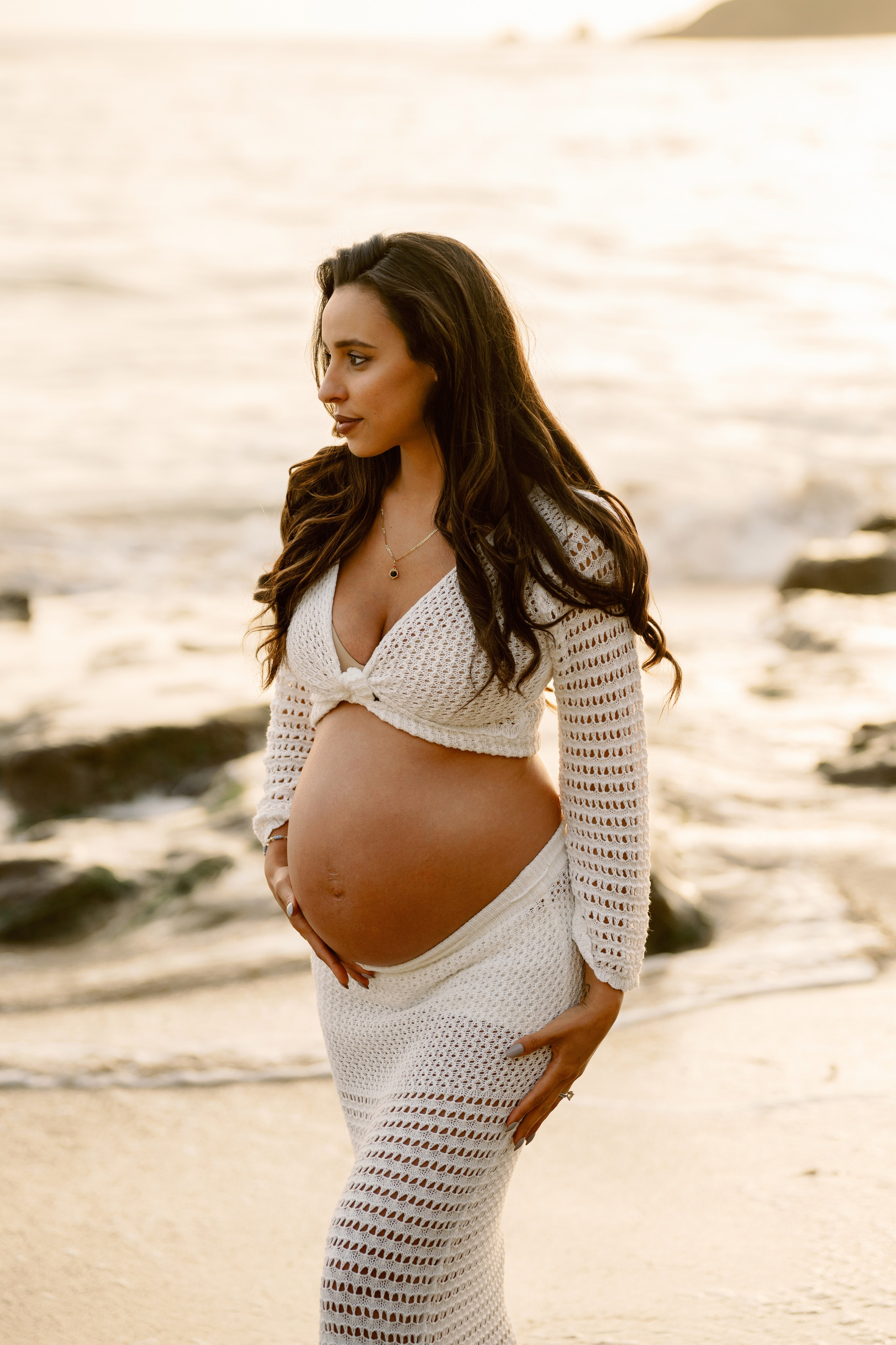Maternity Photoshoot at Laguna Beach. Wedding Photography & Videography Team in California, Los Angeles, San Francisco, San Diego and Travel