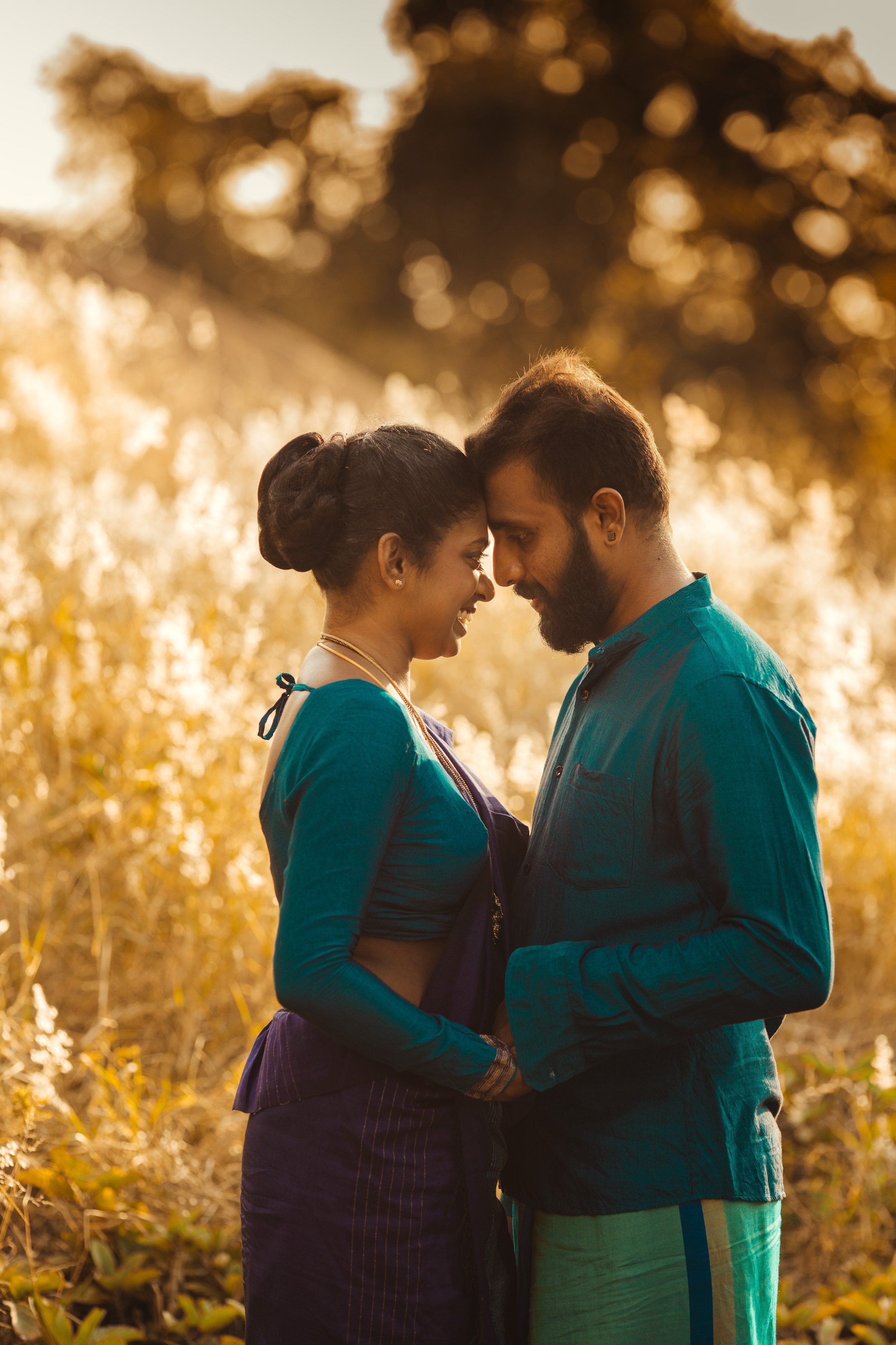 A romantic post wedding couple shoot at Kurunegala