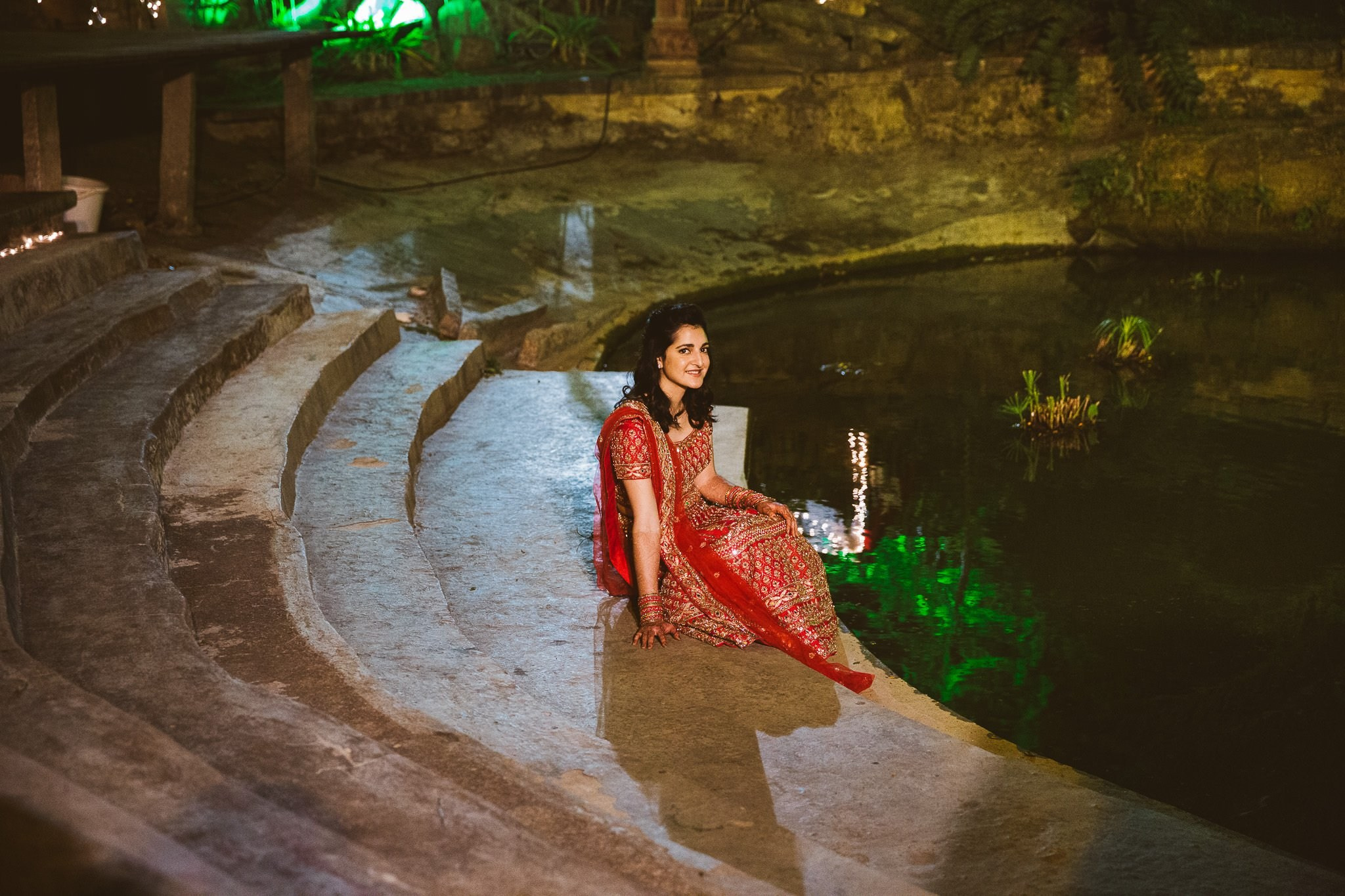 An intimate destination wedding at The Tamarind Tree, J.P Nagar, Bangalore