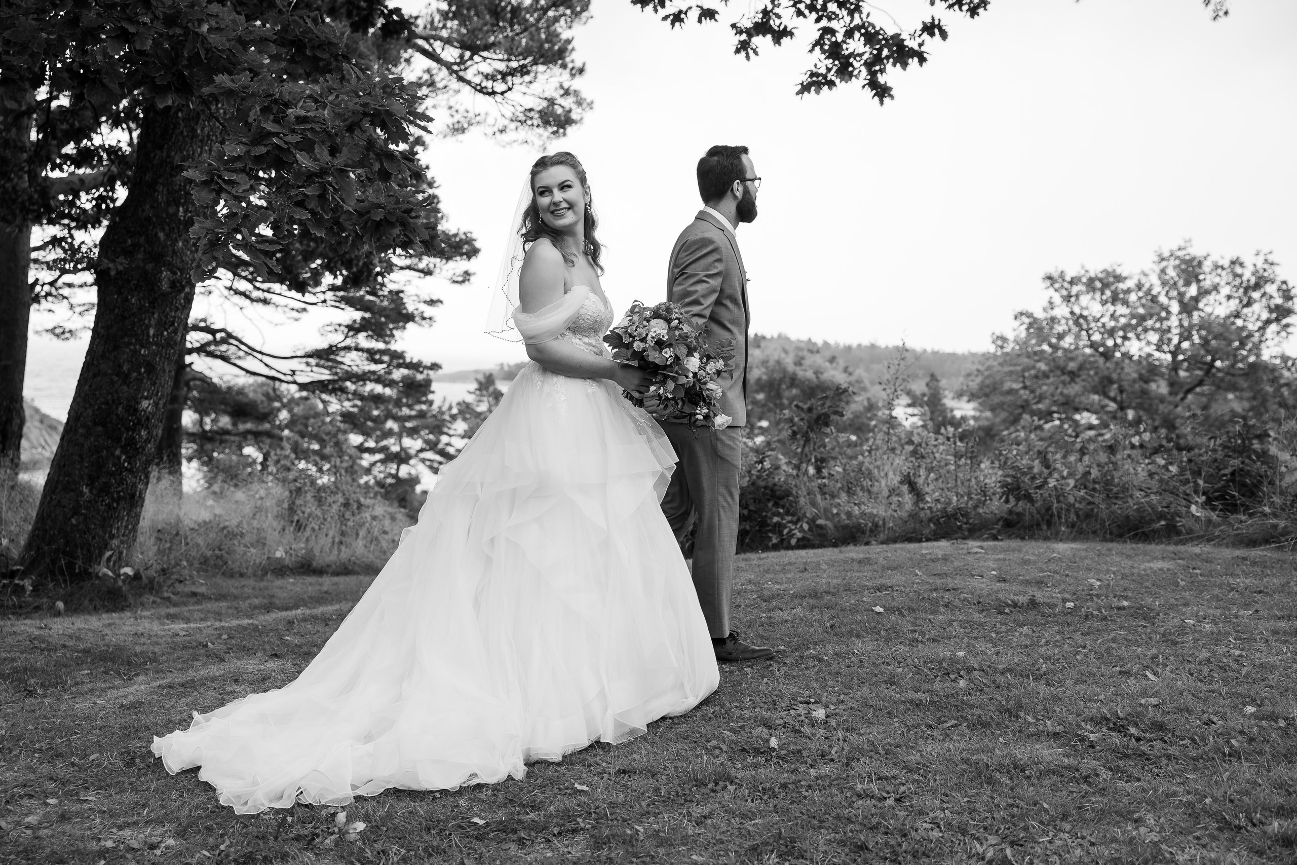 Bryllupsfotografering på Tromøya i Arendal. Bryllupsfotograf i Oslo og Rogaland — Meisal Media