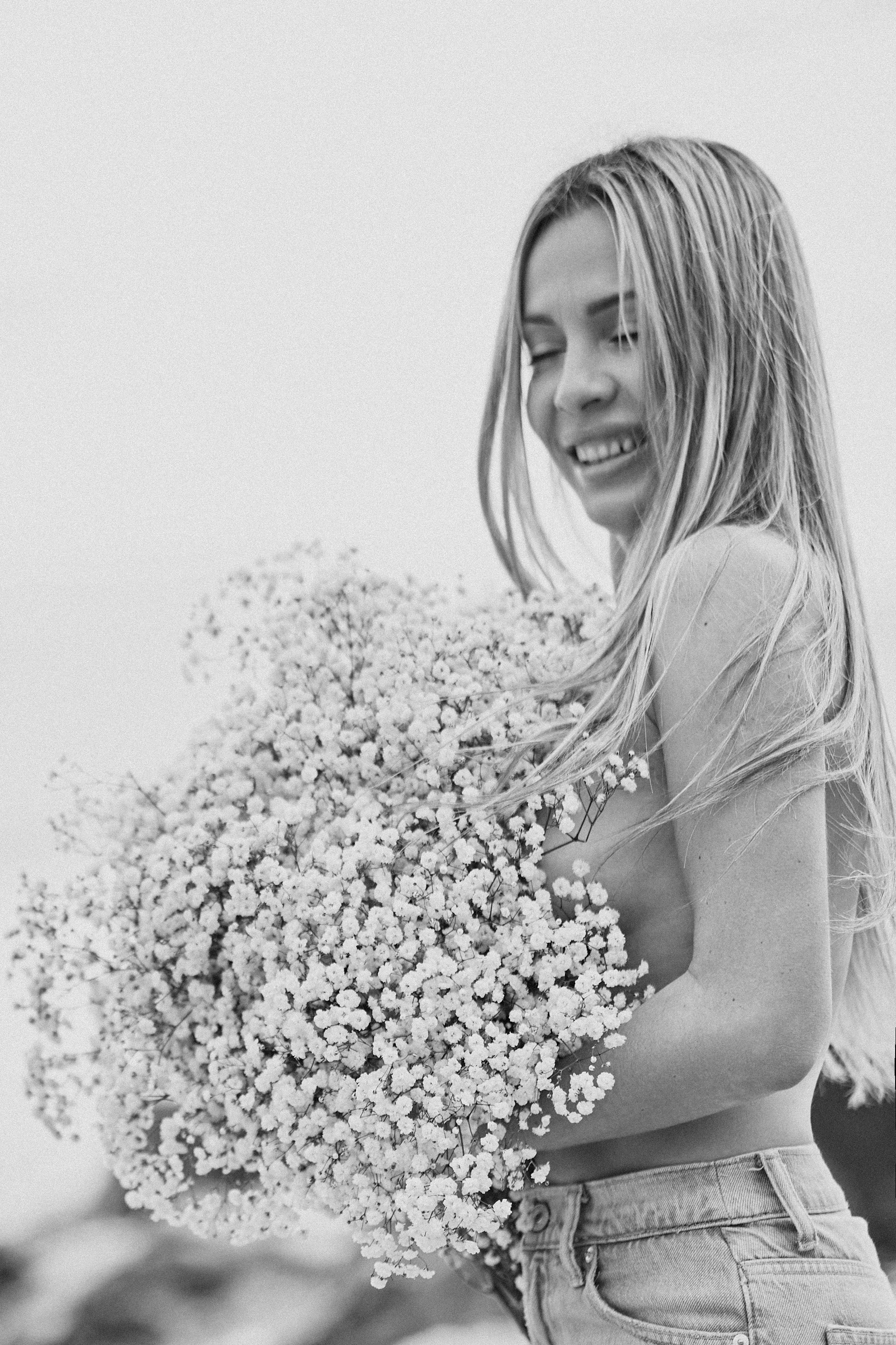 Адриана. Облако из цветов. Фотограф в Барселоне Жанна Захарченко
