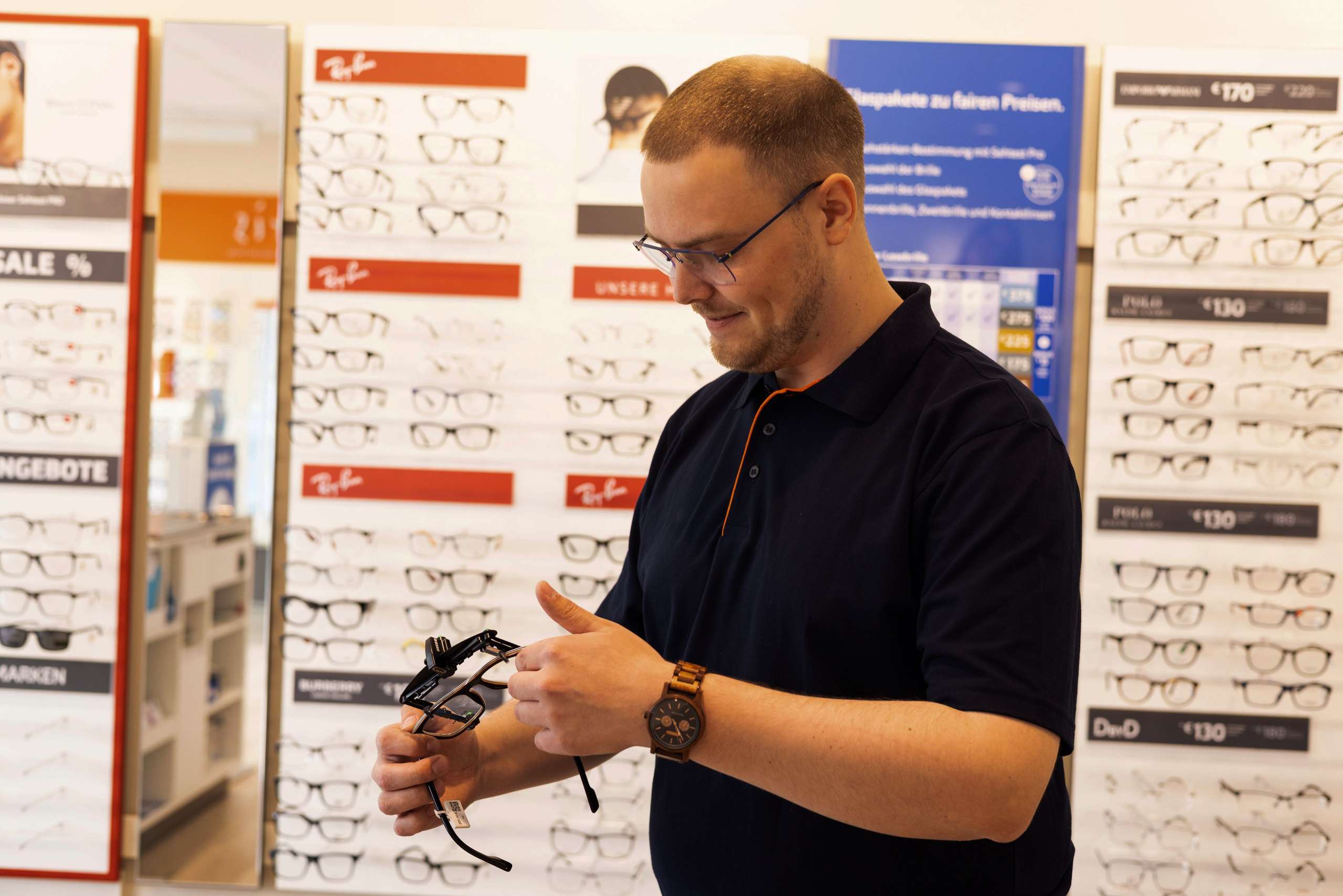 Optiker. Fotografin und Videografin im Raum Osnabrück und Emsland Alla