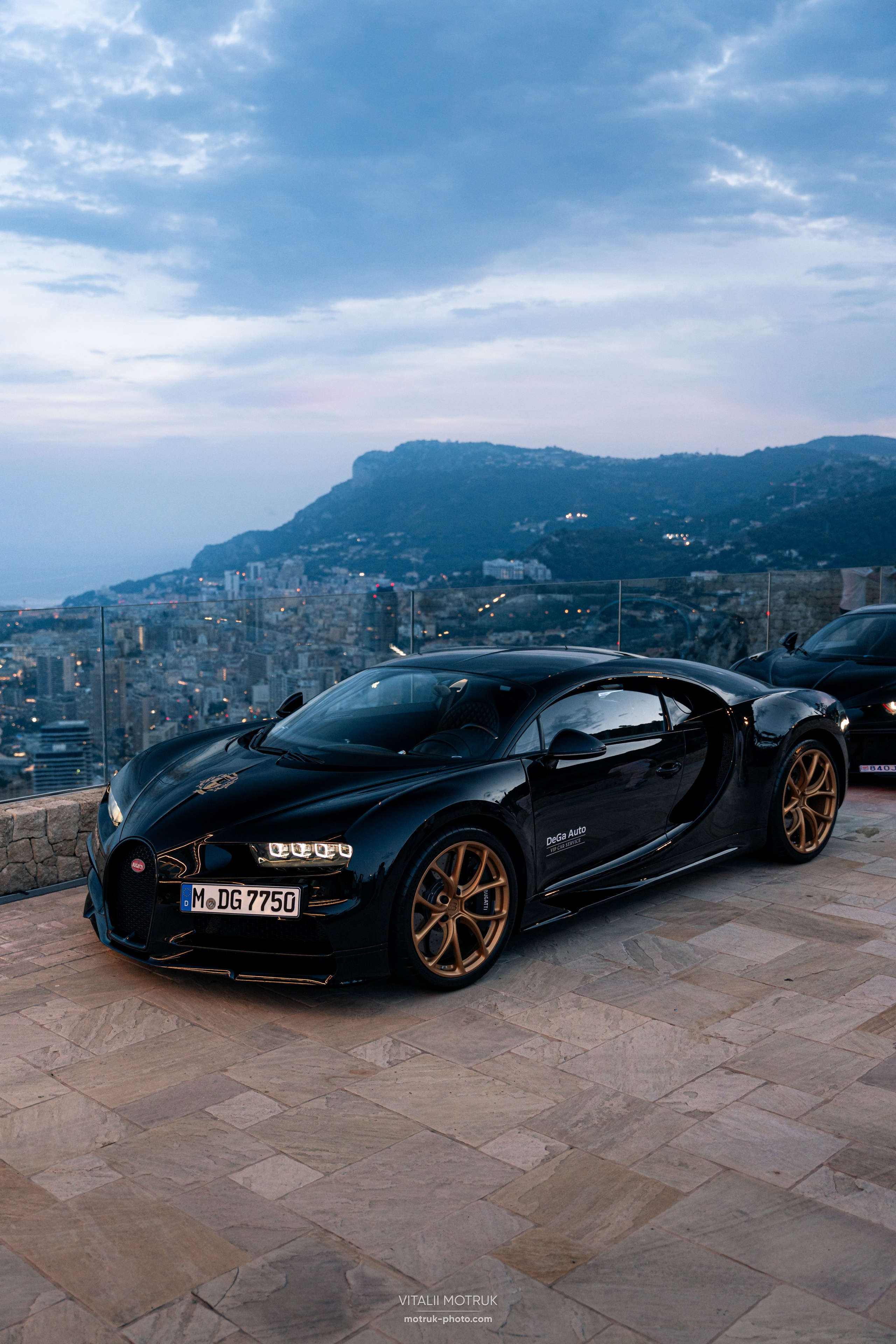 Bugatti Chiron. Photographe de voitures à Paris — Vitalii Motruk