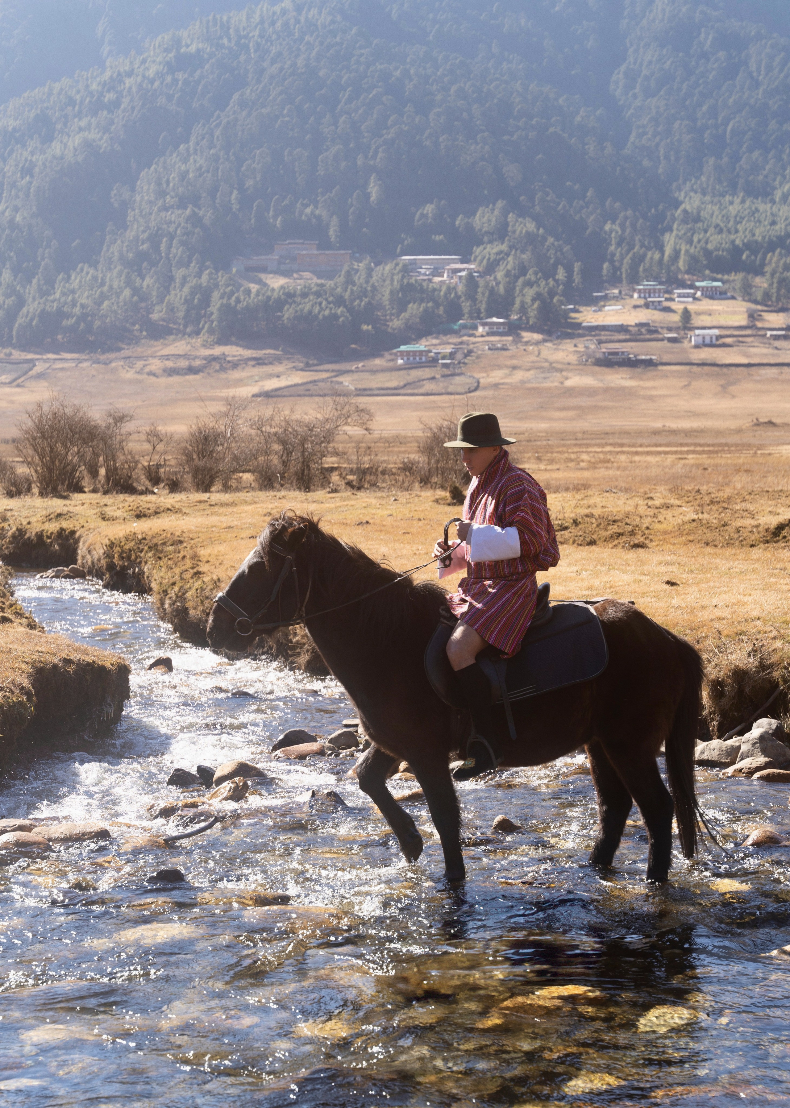 Amankora Gangtey, Bhutan. Editorial photographer Yuliya Drazdovich