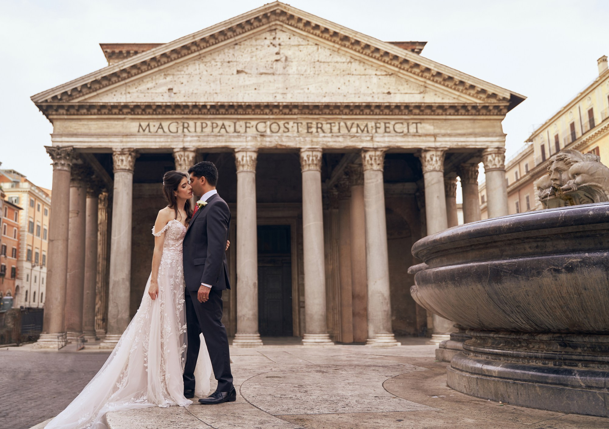 Wedding in Rome. Photographer in Italy Natalie Bero