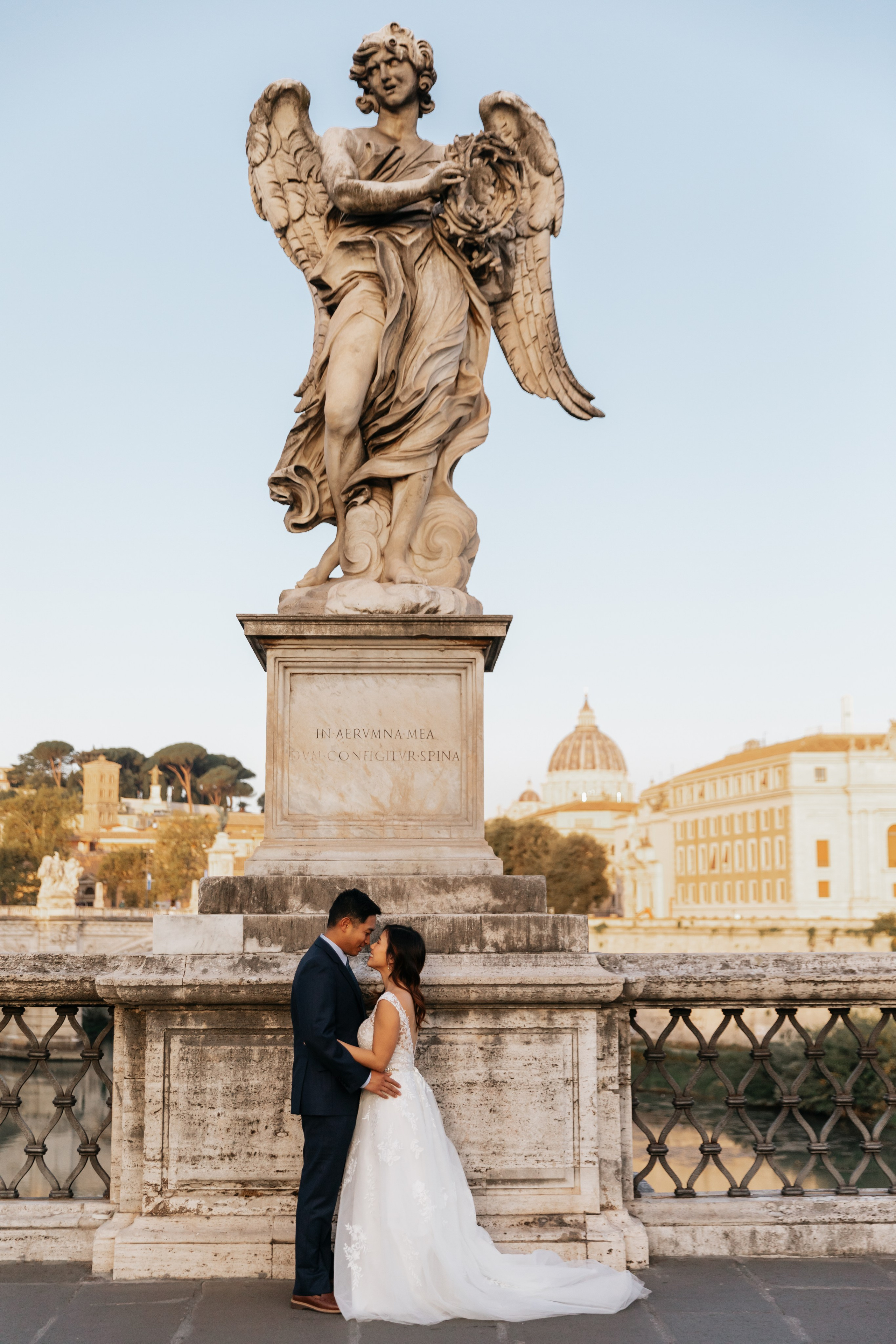 Elopement photoshoot in Rome. Photographer in Rome