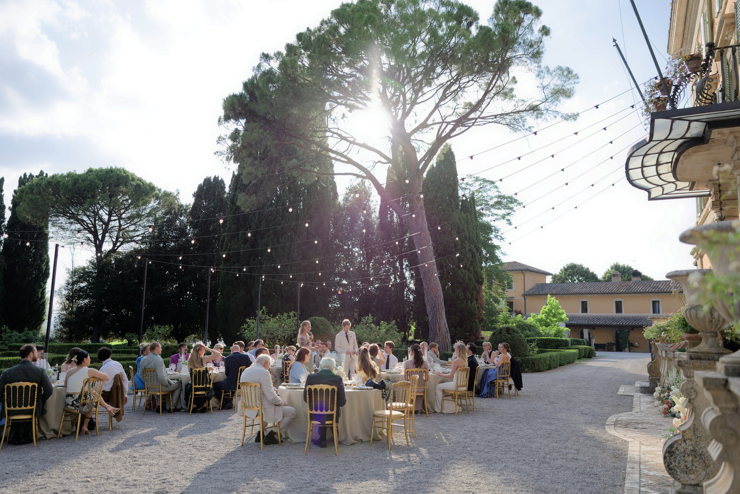Wedding at La Torre di Pila, Umbria, Italy