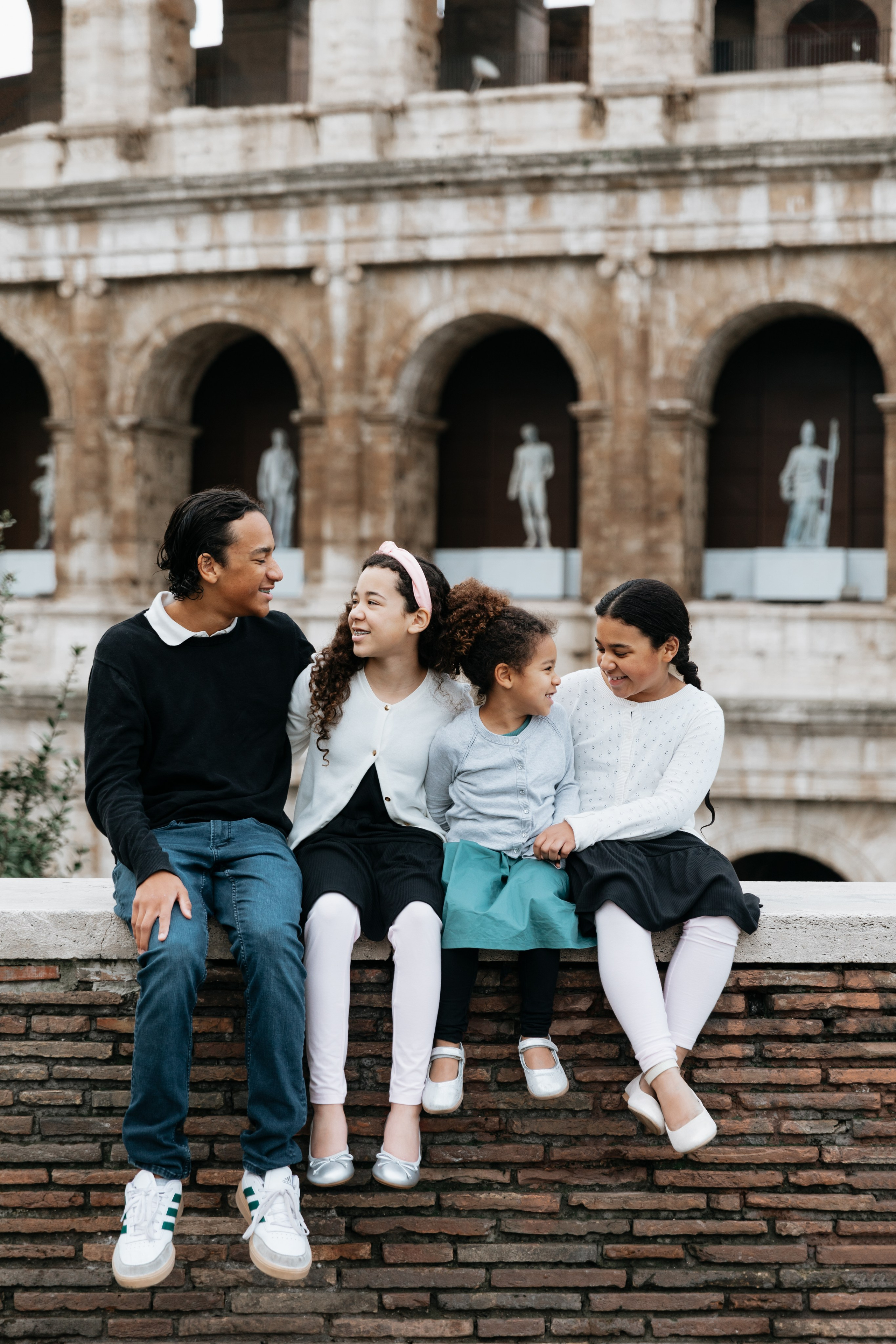Family photoshoot in Rome. Photographer in Rome