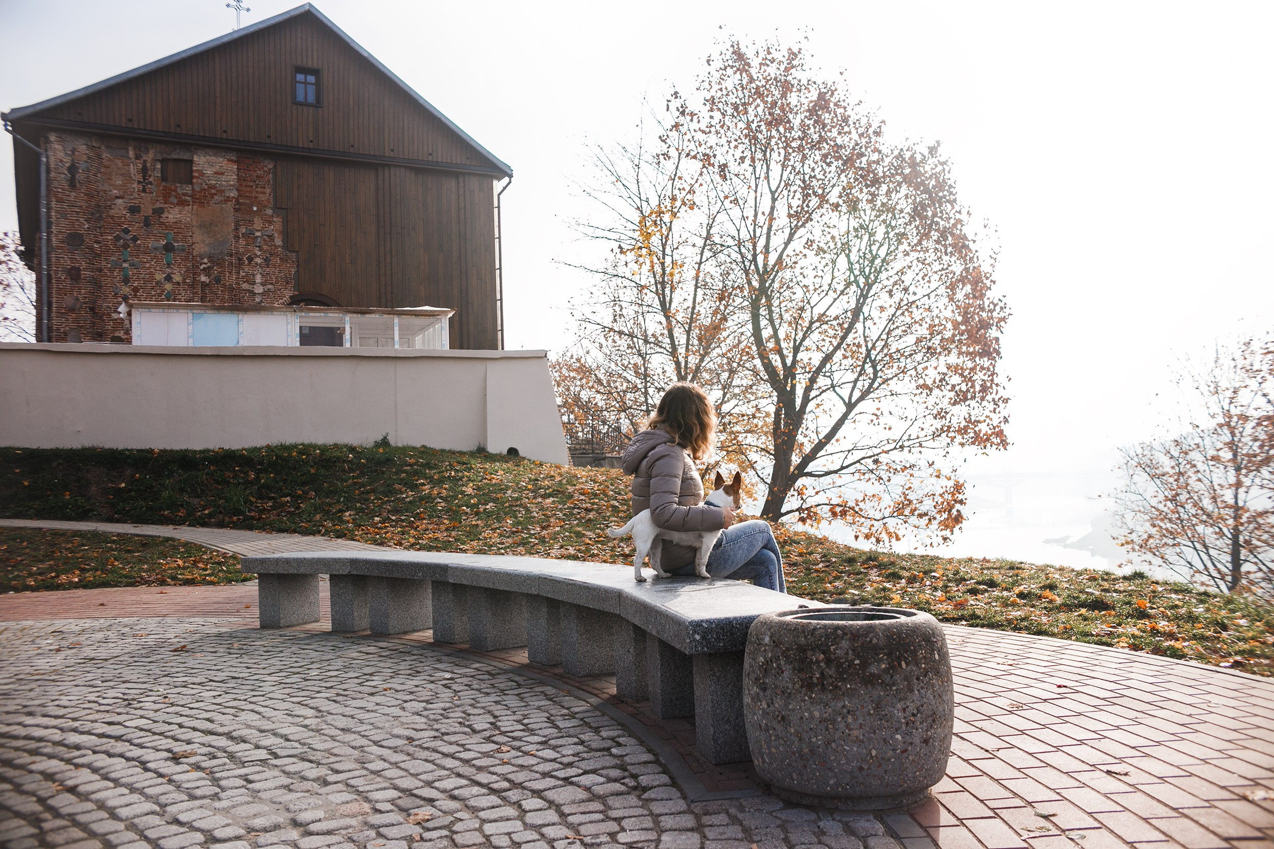 Frisbee and dog puller championship | autumn. Kaja | fotograf we Wrocławiu | ludzie i psy