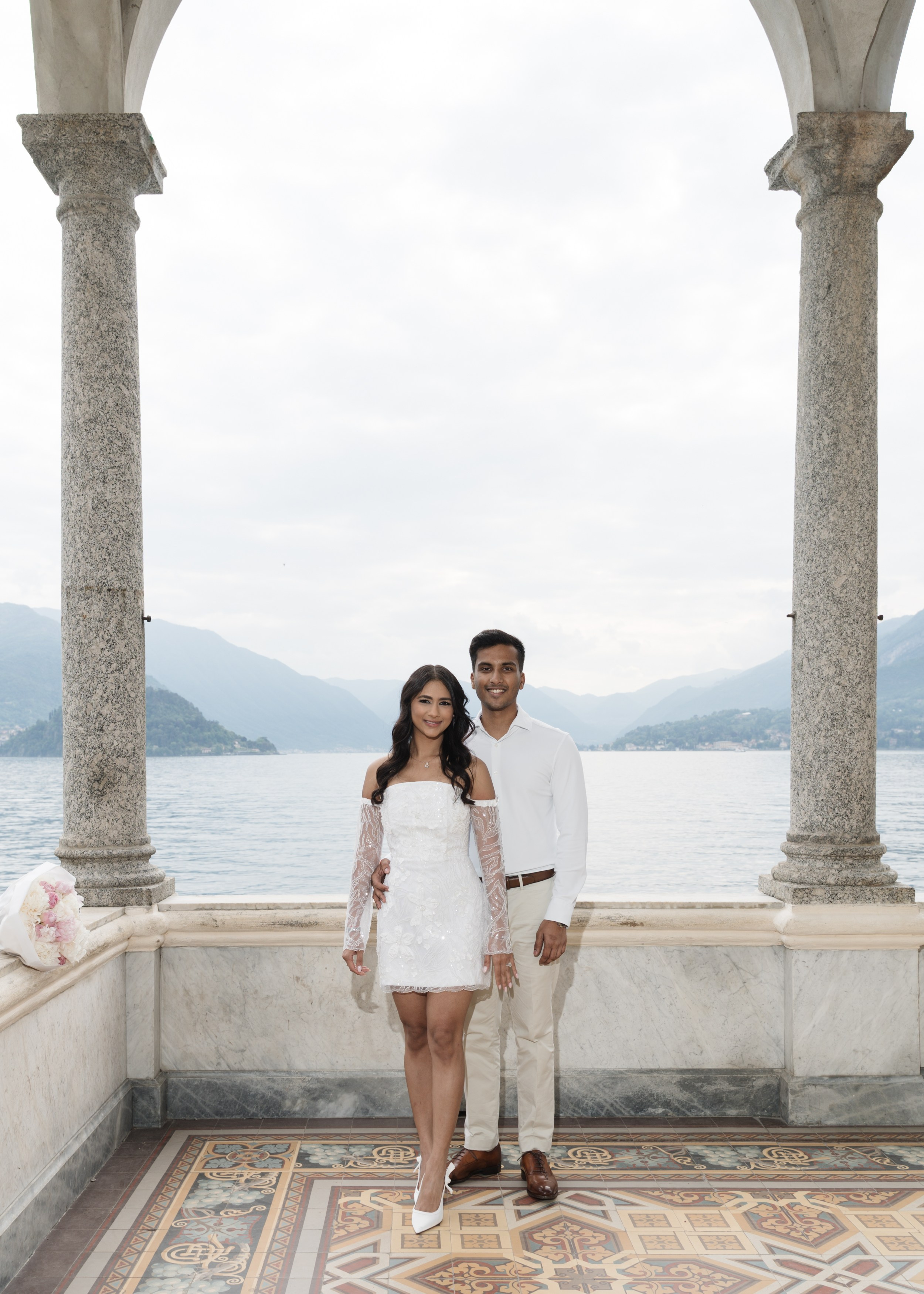 Villa Monastero Secret Proposal. Proposal Photographer in Lake Como