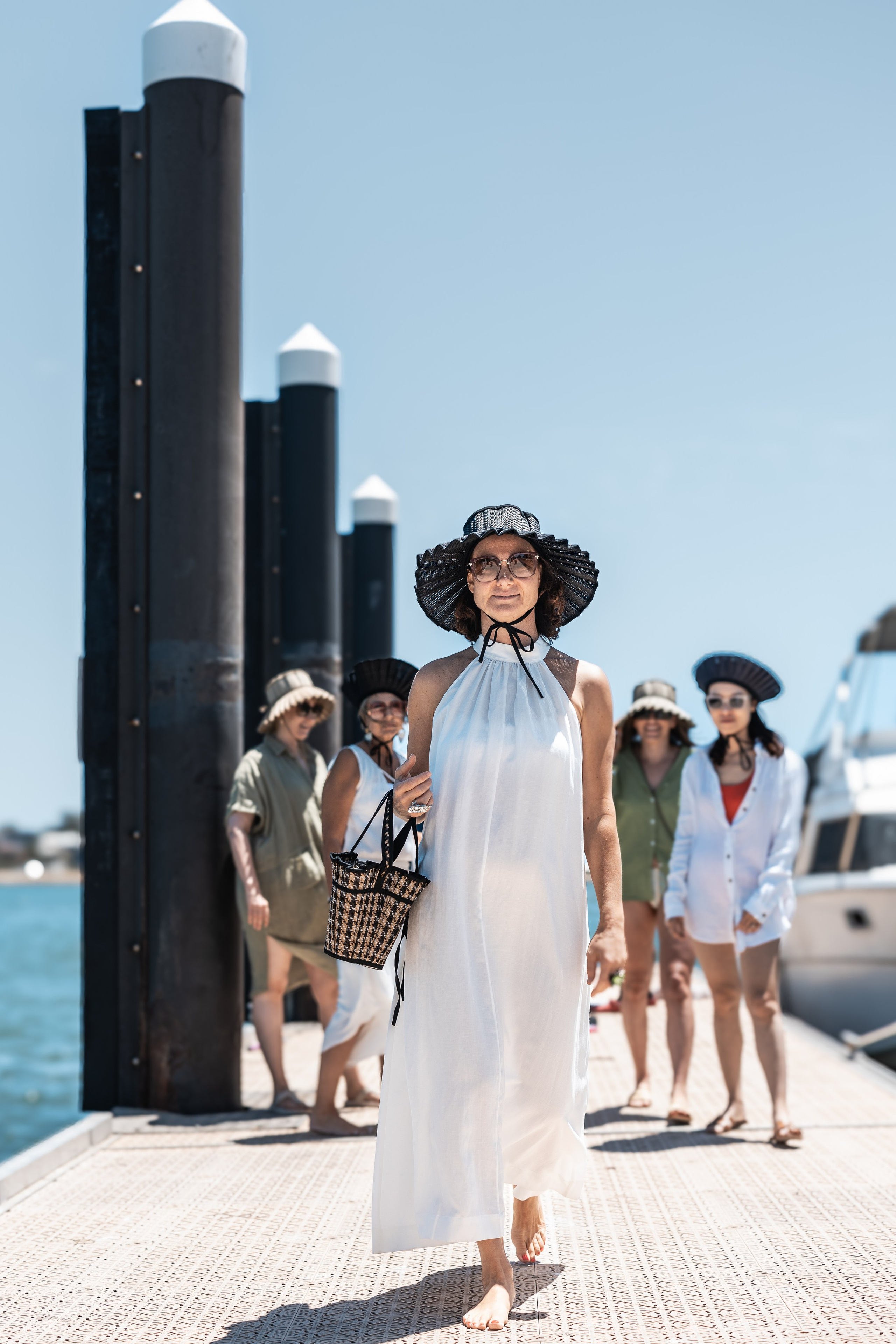 Green Duck Society — House Boats Mandura (Hats photoshoot)