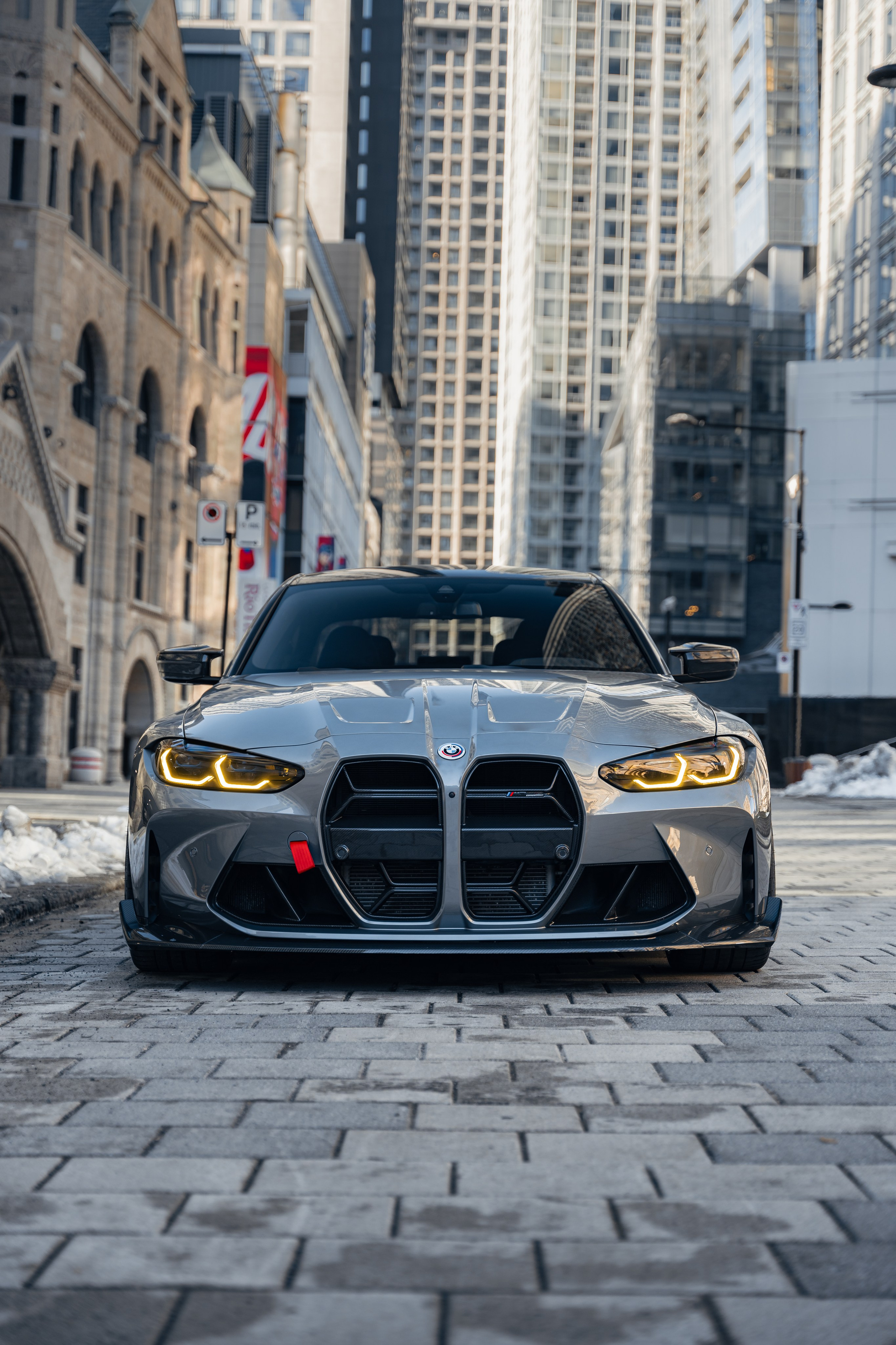 BMW M3 G80 Downtown Montreal. Photographer in Paris — Vitalii Motruk