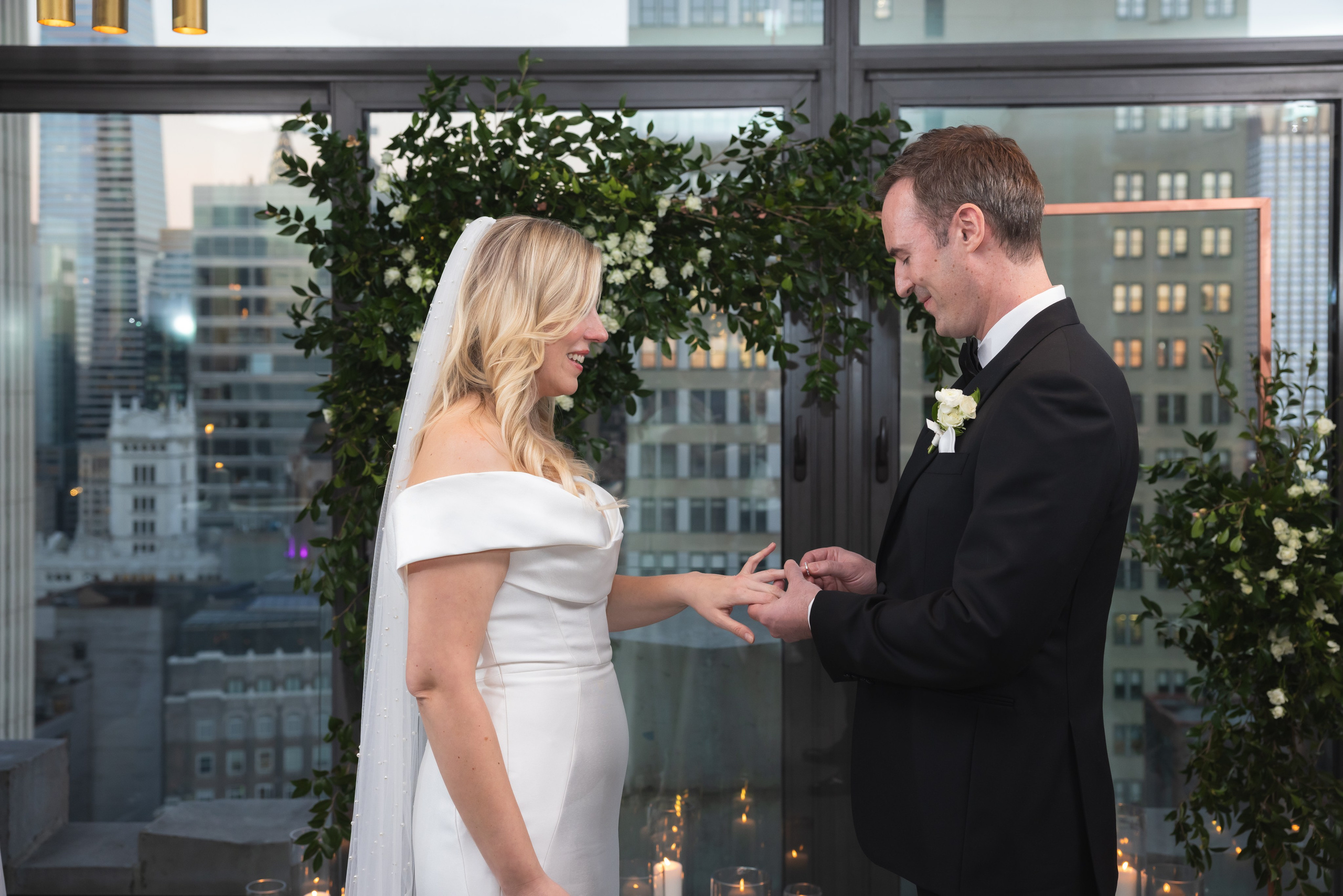 Arleta & Barry, The Skylark, NY. Wedding Photo & Video