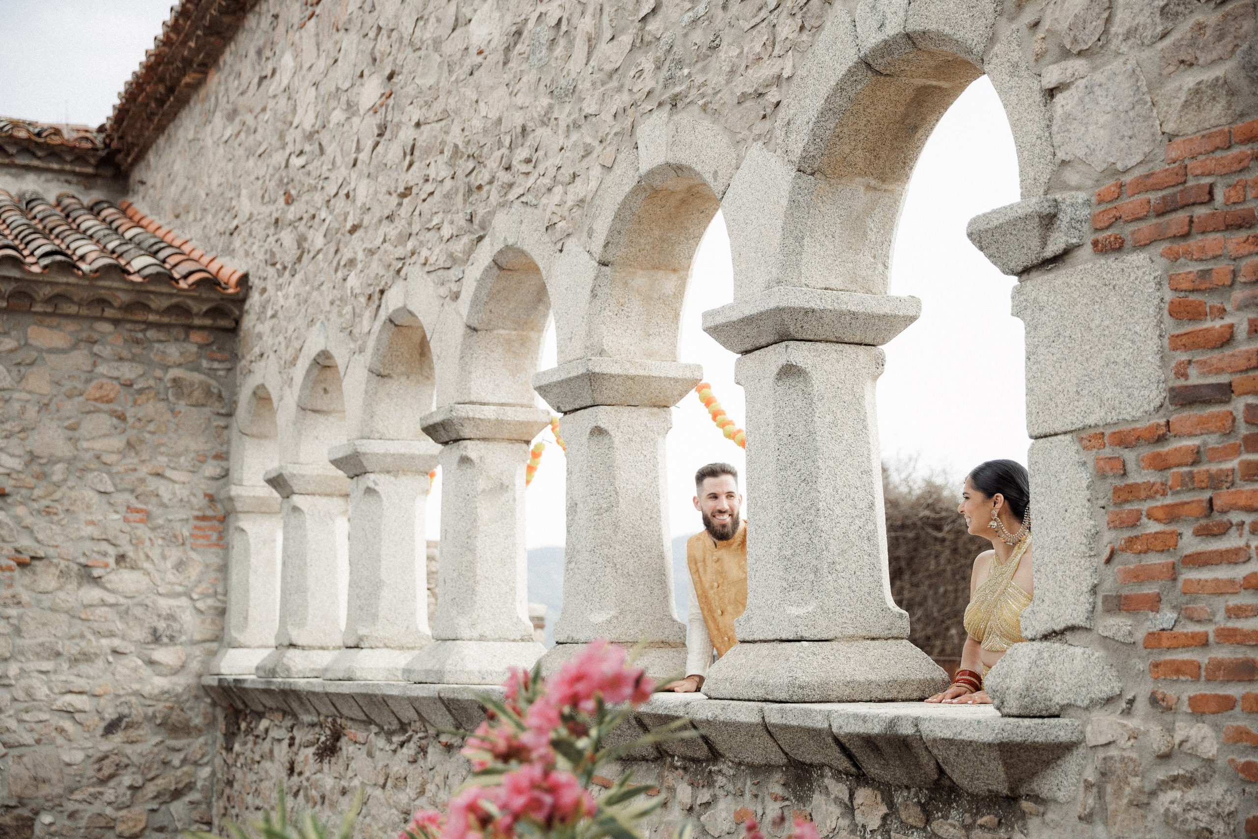 Patrik & Naomi. Monestir Sant Salvi. Paola wedding photographer / videographer in Barcelona