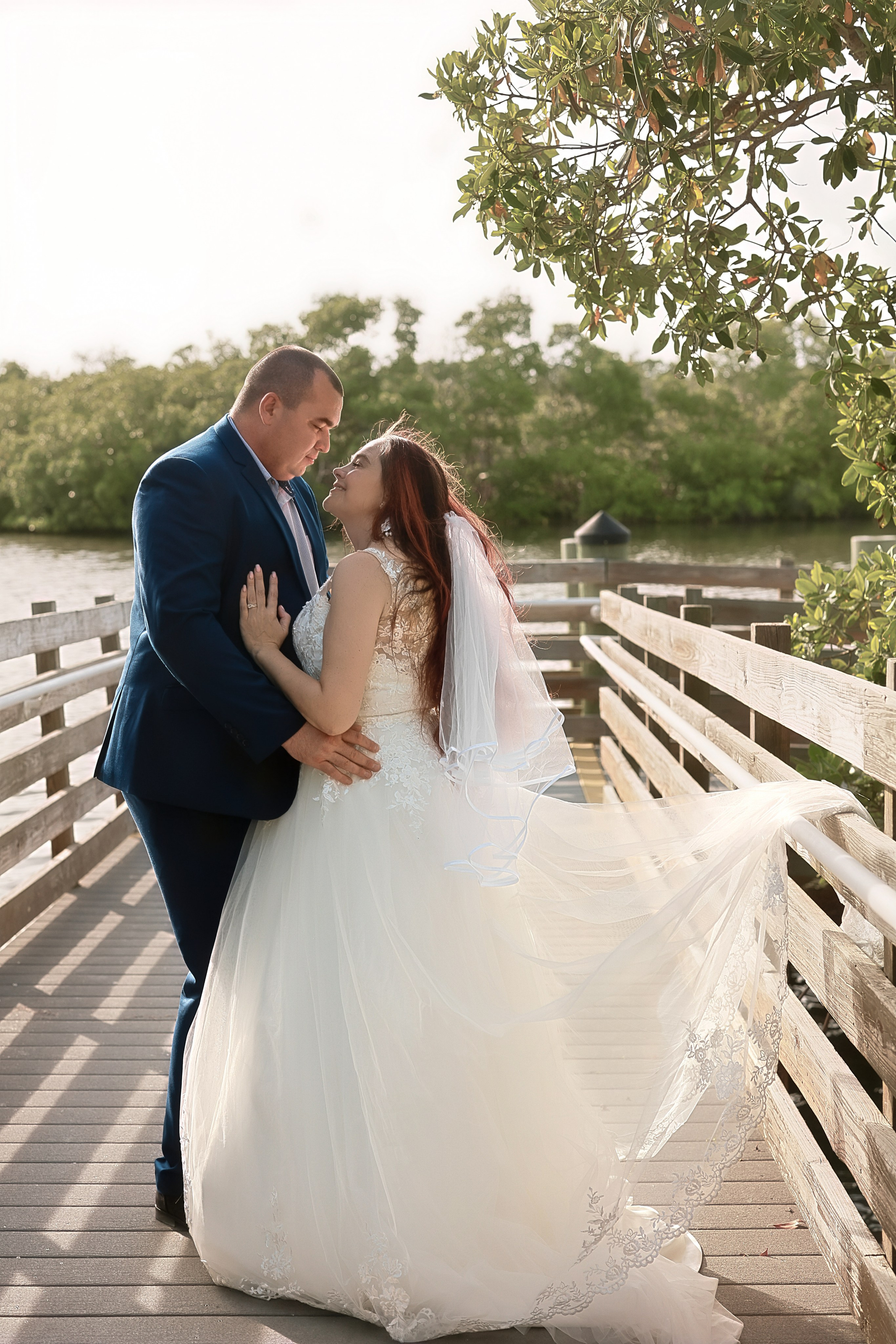 Beach Wedding in Englewood, Florida. Wedding and family photographer Olga Belianskaia