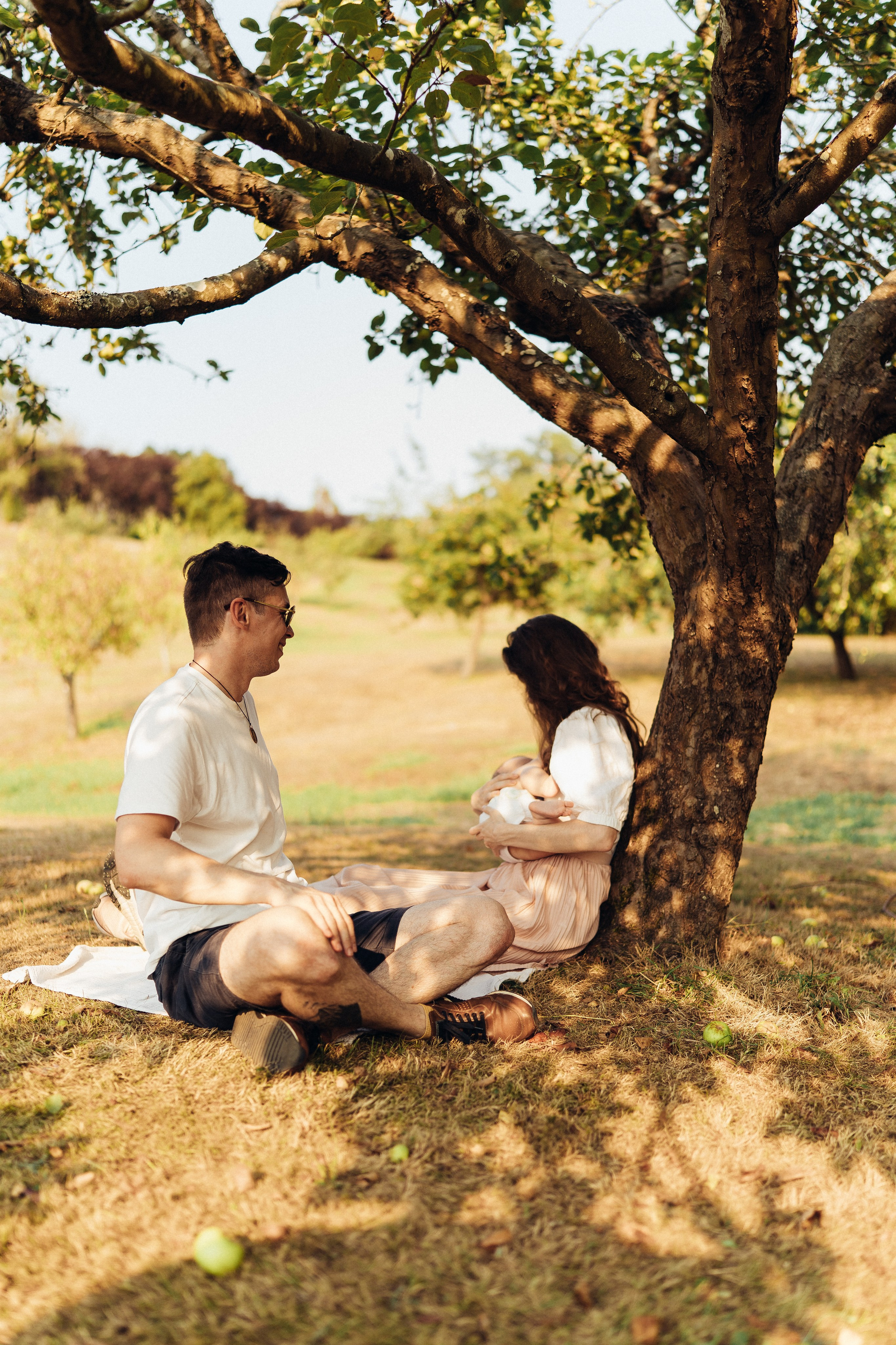 Ира, Костя, Ваня. Family photographer in Oviedo — Yana Razina